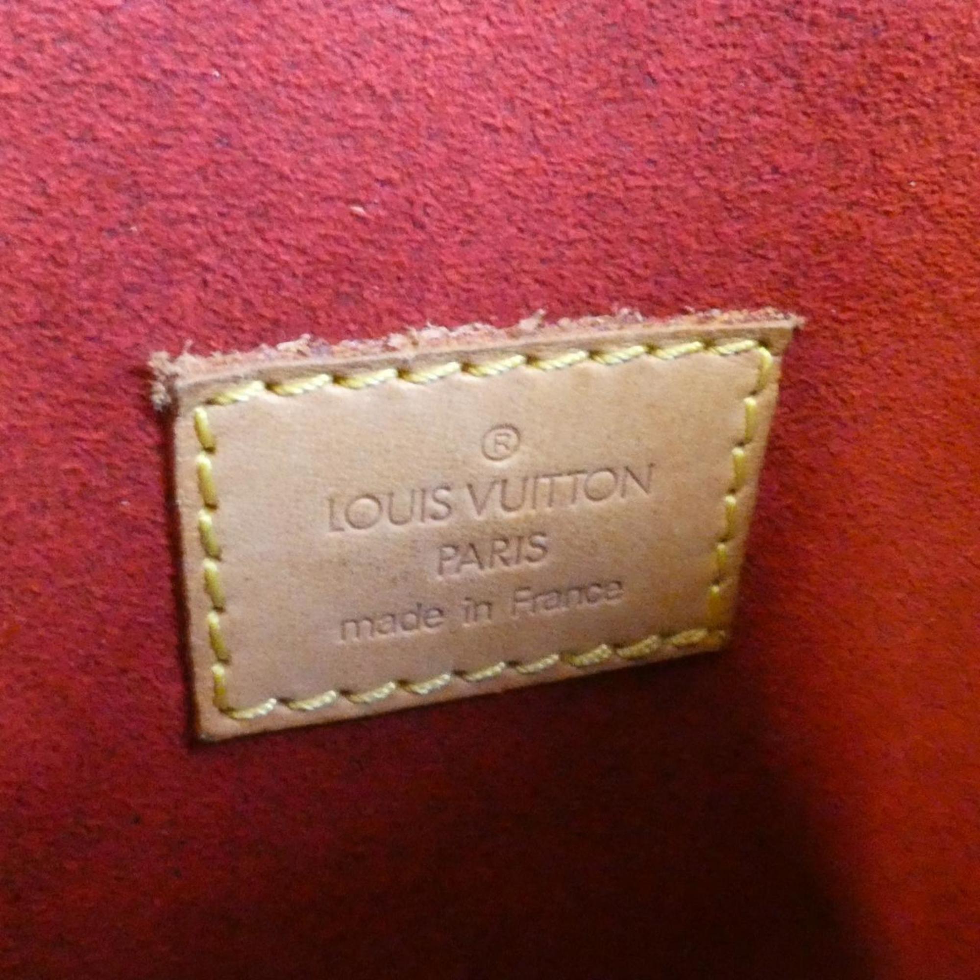 Louis Vuitton Brown Coated Canvas Shoulder Bag
