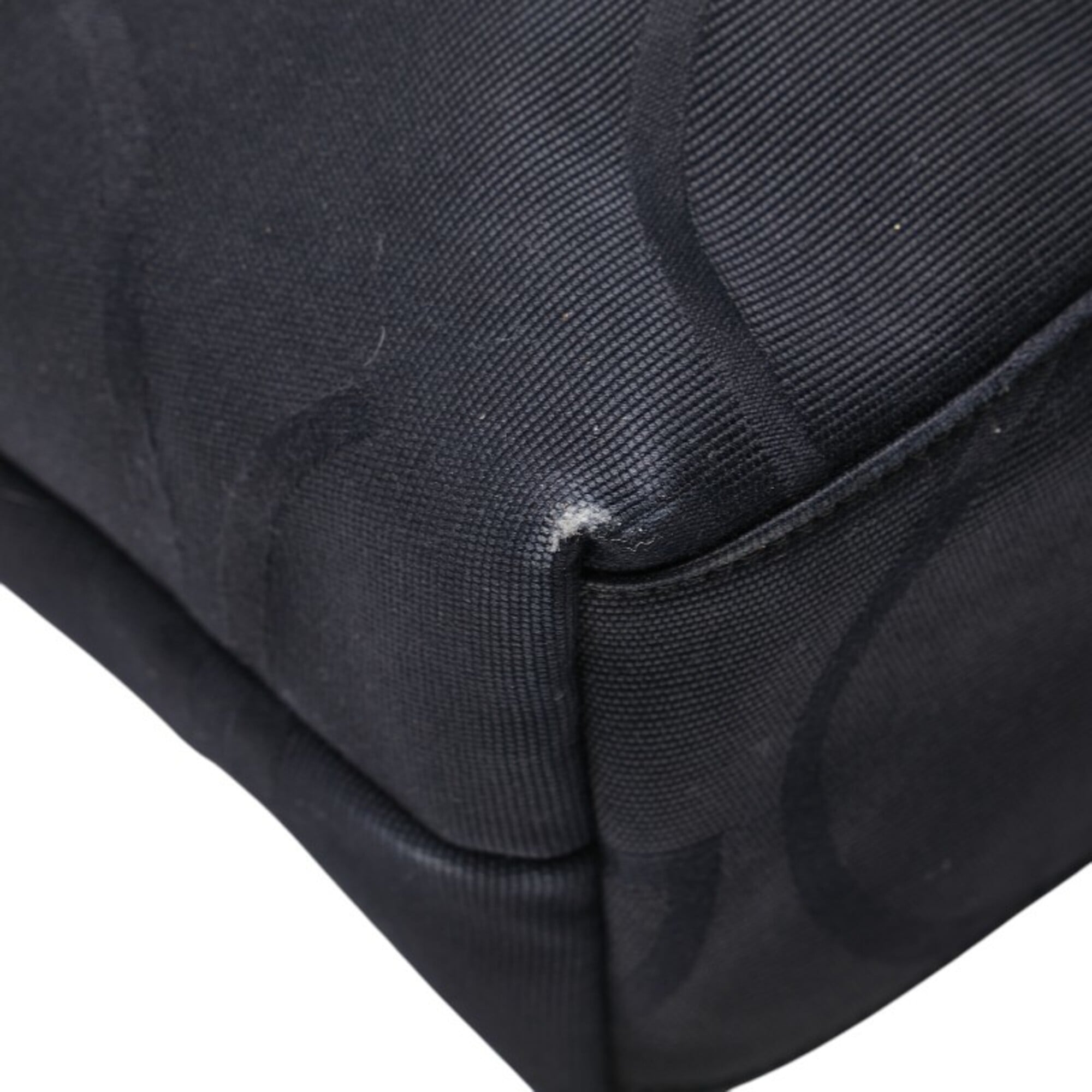Gucci Black Canvas Tote Bag (Pre-Owned)