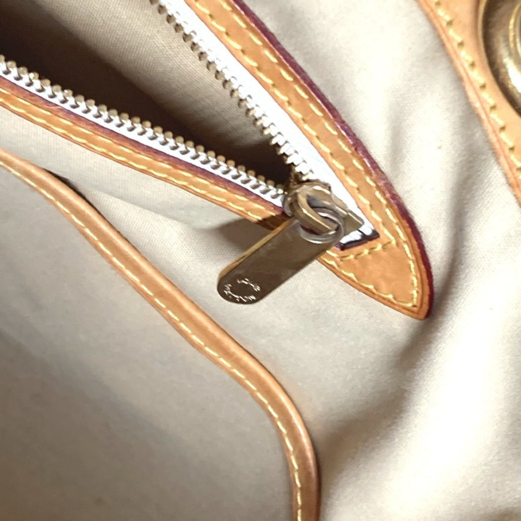 Louis Vuitton White Damier Azur Shoulder Bag Tote Bag