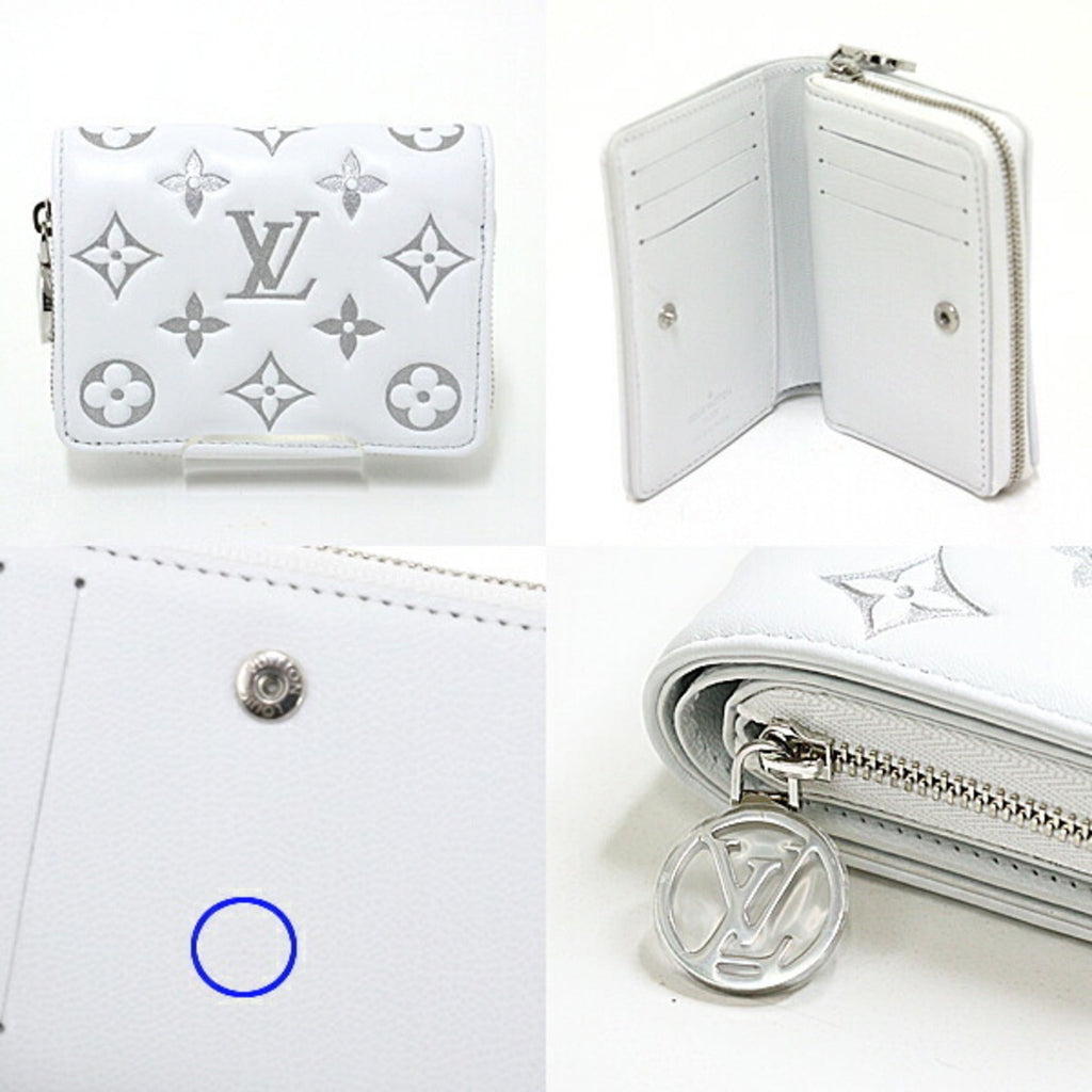 Louis Vuitton White Leather Wallet