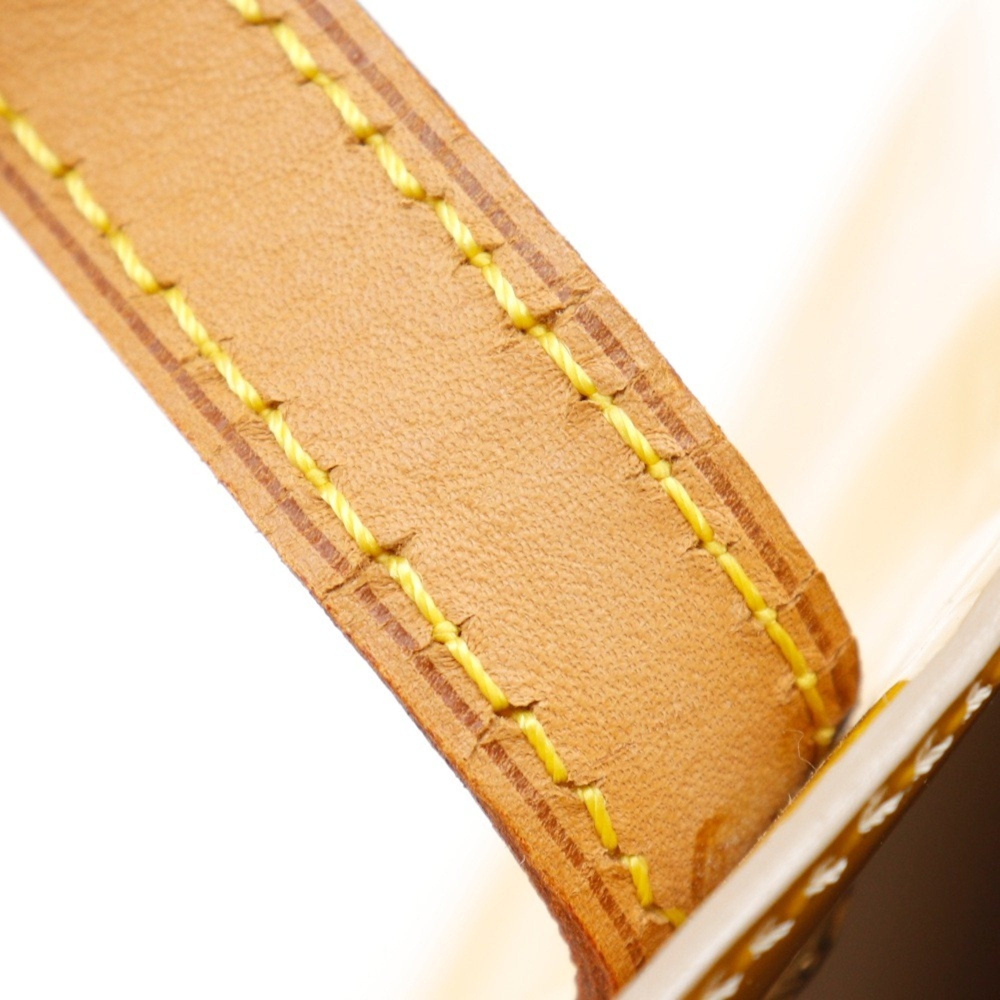 Louis Vuitton Beige Yellow Monogram Vernis Boston Bag Tote Bag