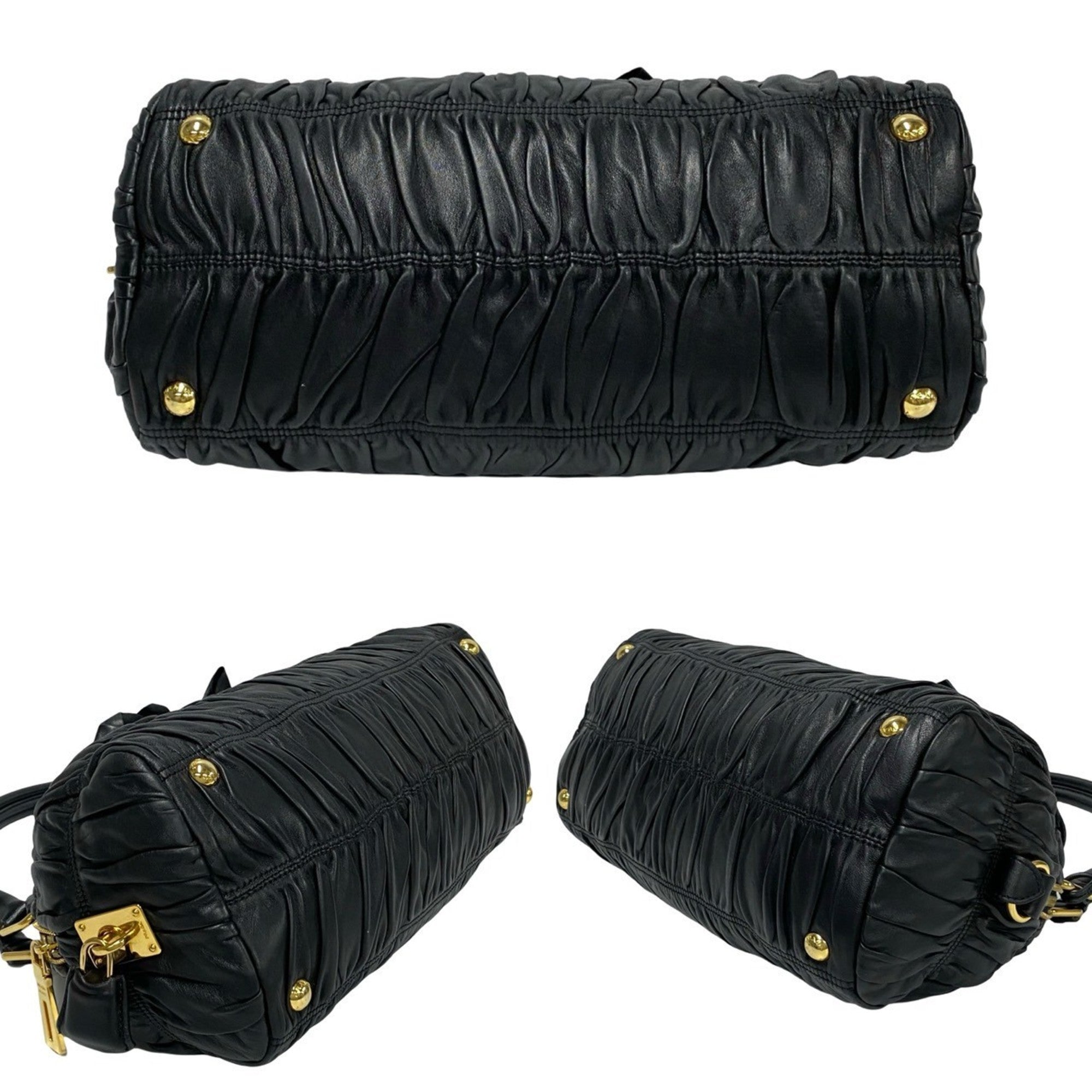 Prada Black Leather Handbag