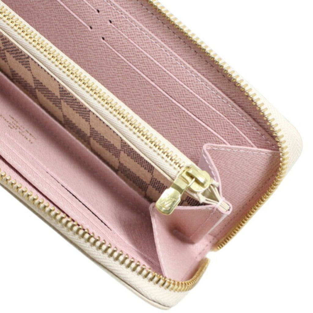 Louis Vuitton Damier Azur Rose Ballerine Damier Azur Long Wallet