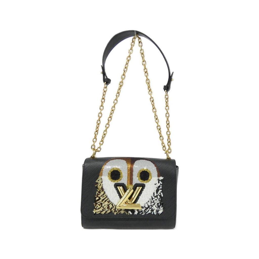 Louis Vuitton Black Spangles Leather Shoulder Bag