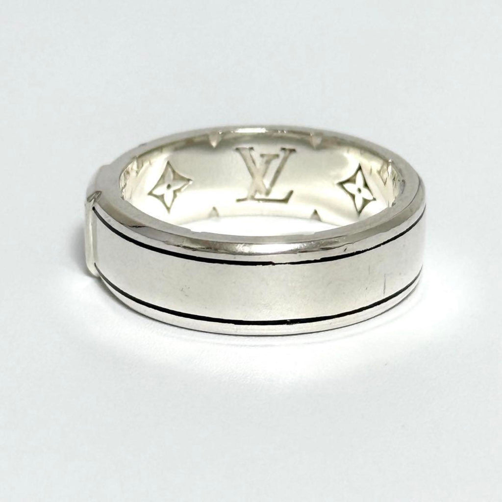 Louis Vuitton Silver Silver 925 Band Ring