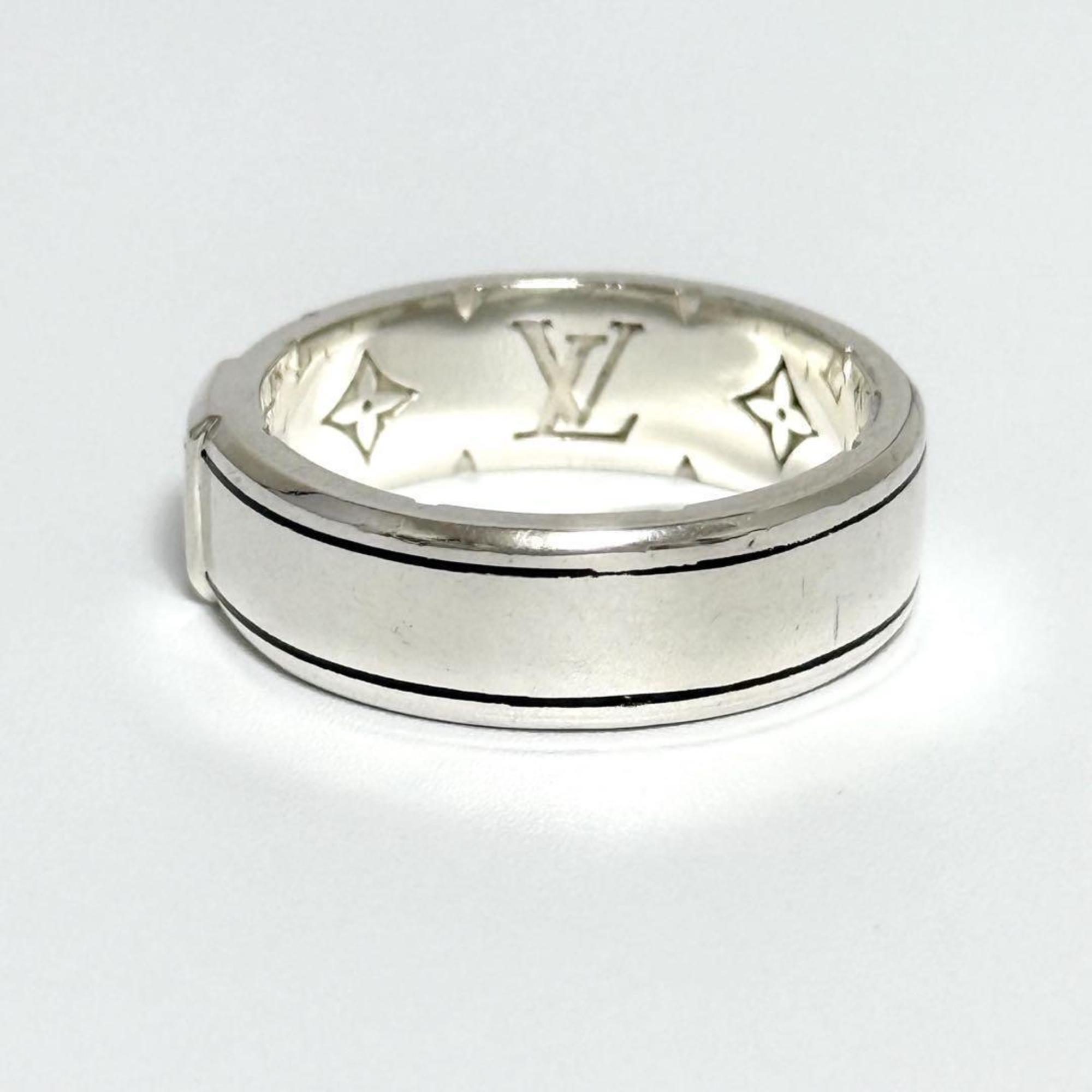 Louis Vuitton Silver Silver 925 Band Ring