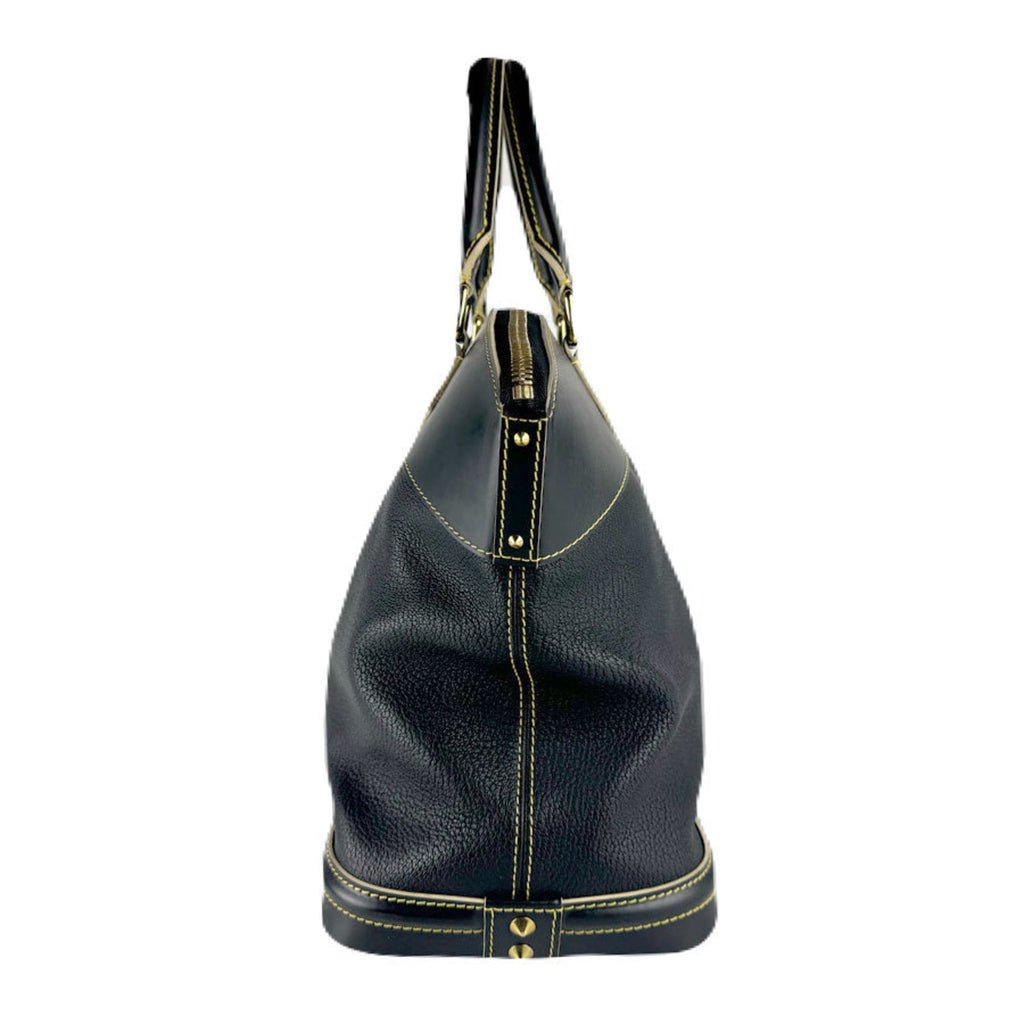 Louis Vuitton Noir Leather Handbag