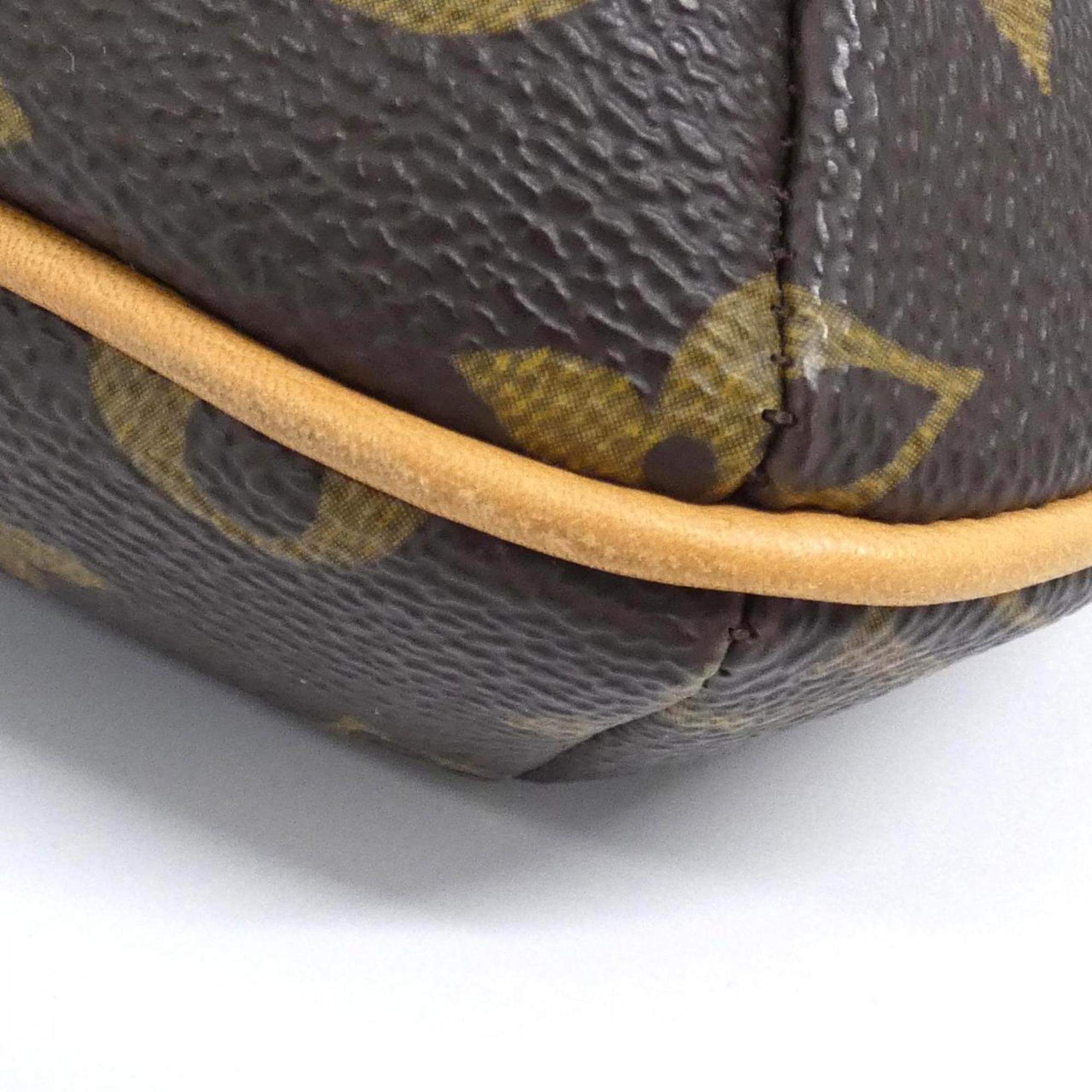 Louis Vuitton Monogram Marron Coated Canvas Shoulder Bag