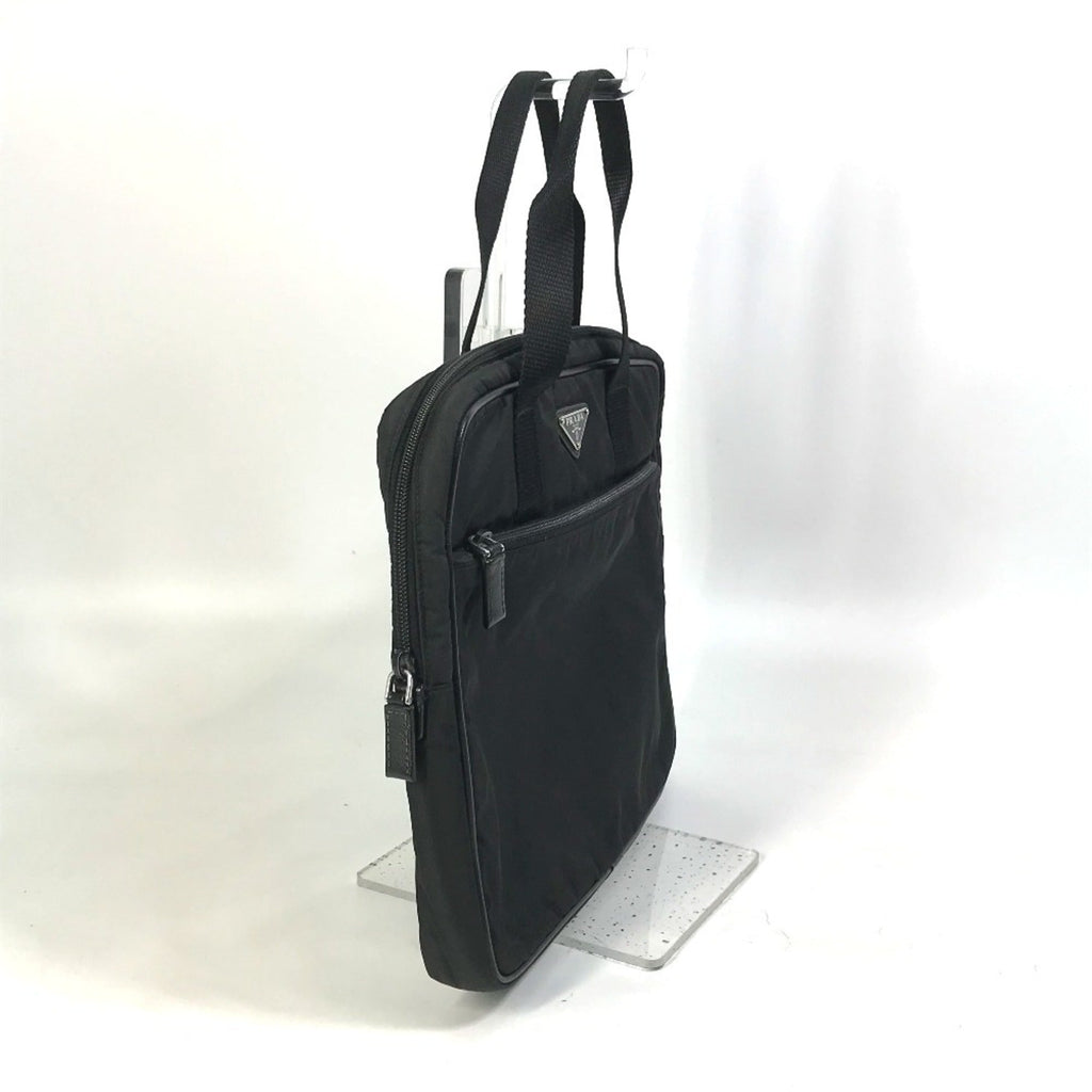 Prada Black Nylon Handbag