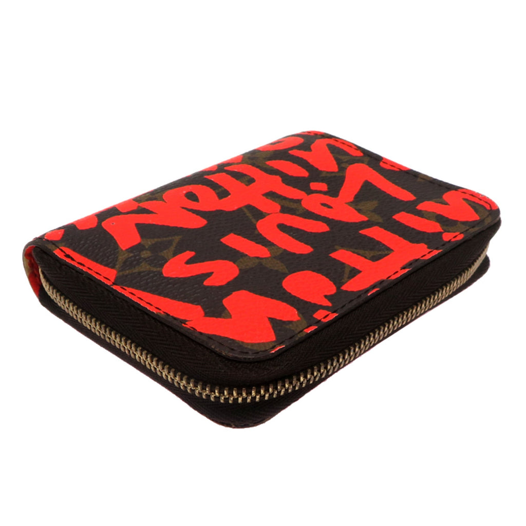 Louis Vuitton Monogram Graffiti Orange Monogram Graffiti Coin Purse/Coin Case