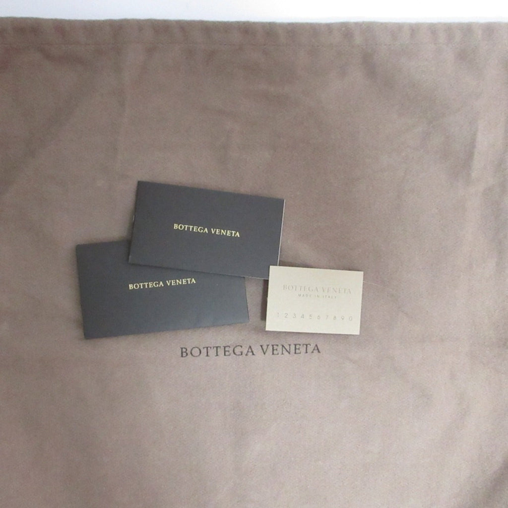 Bottega Veneta Green Leather Handbag Shoulder Bag