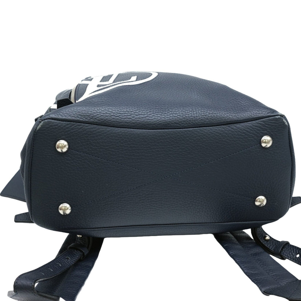 Louis Vuitton Dark Navy Leather Backpack