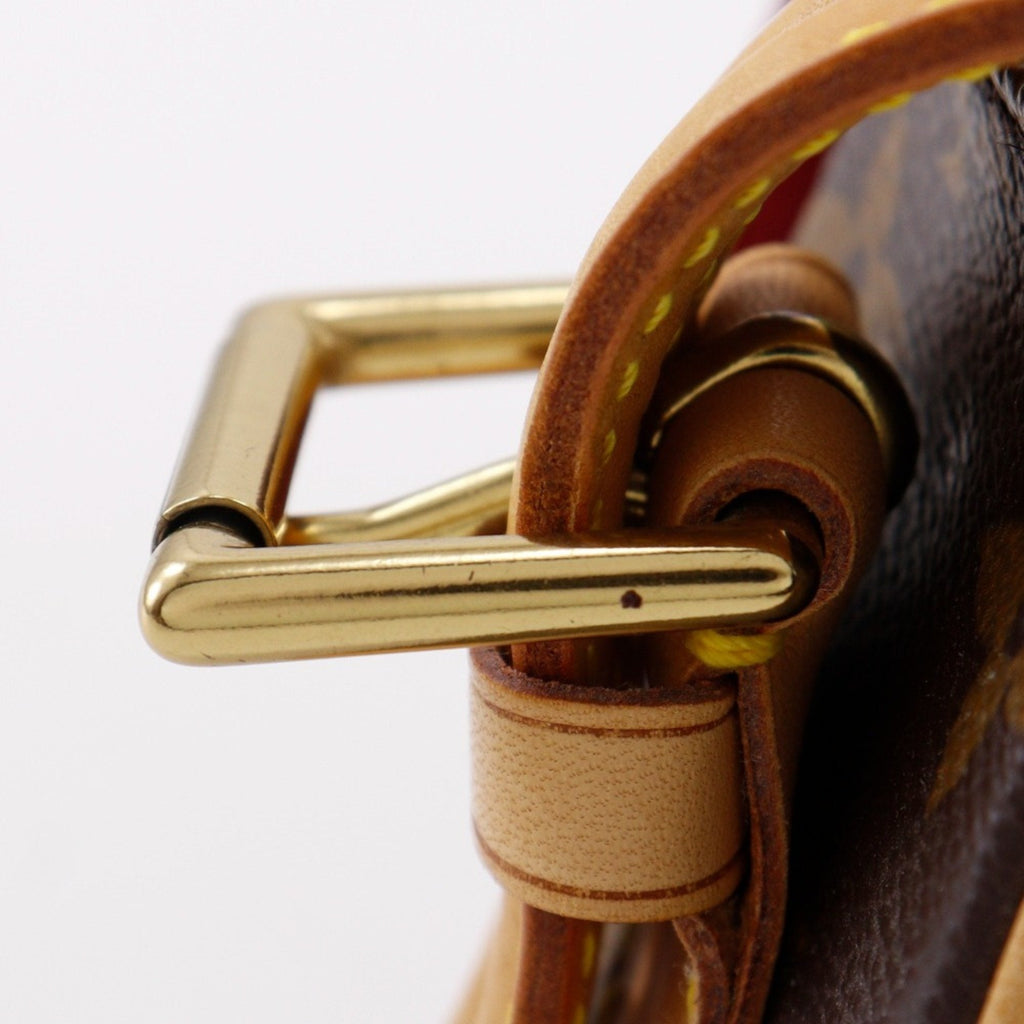 Louis Vuitton Brown Monogram Canvas Shoulder Bag