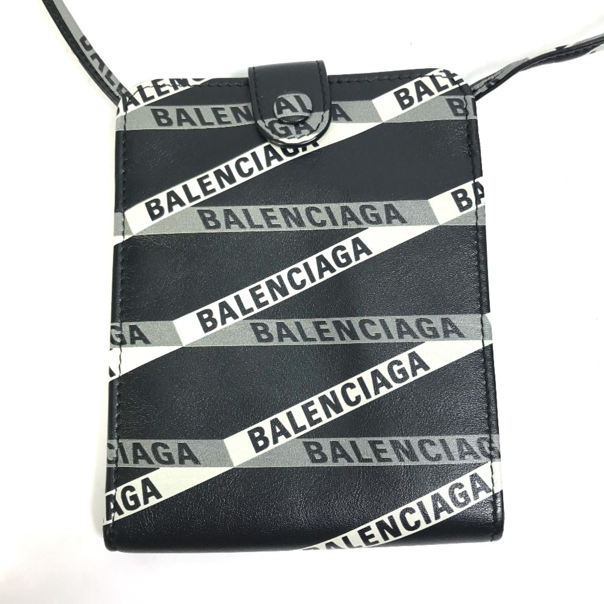 Balenciaga Black Leather Shoulder