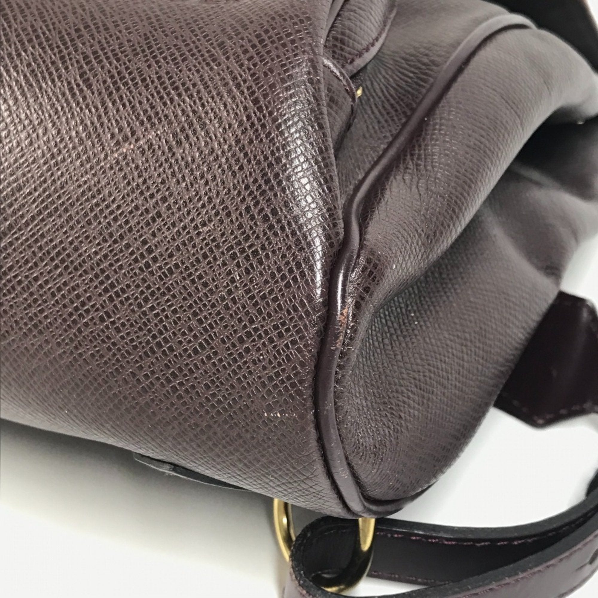 Louis Vuitton Acajou Taiga Leather Backpack
