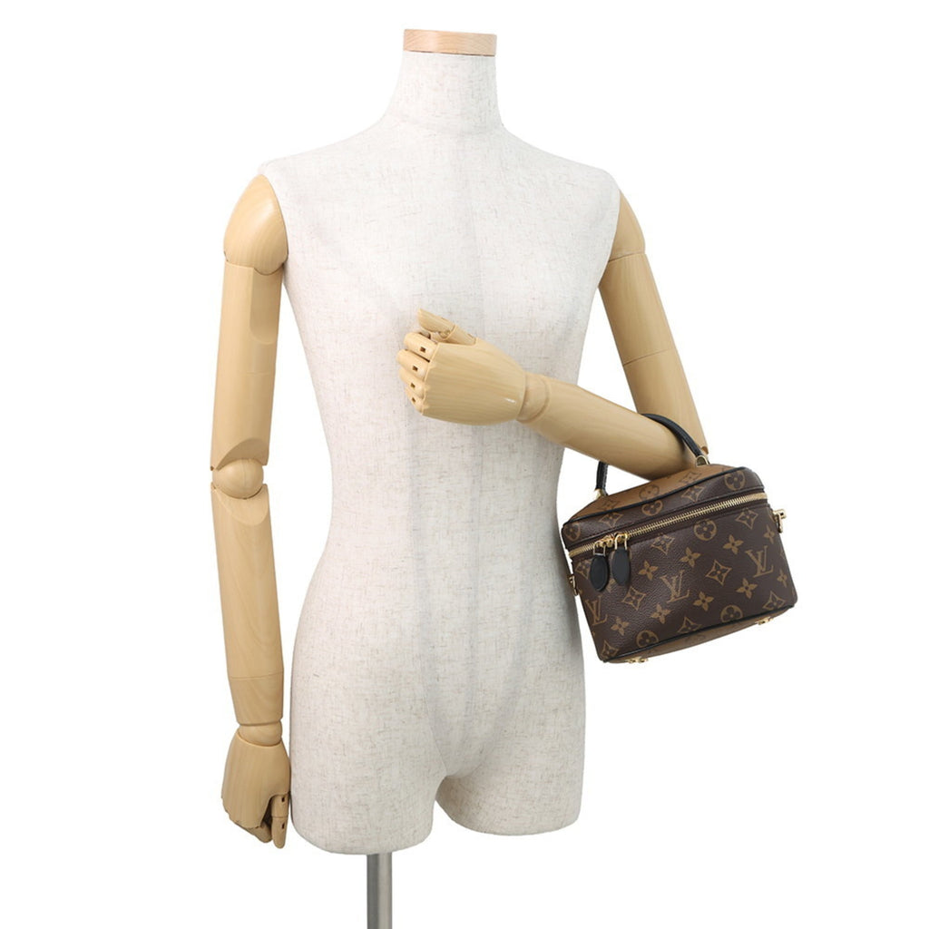 Louis Vuitton Noir Monogram Reverse Monogram Handbag