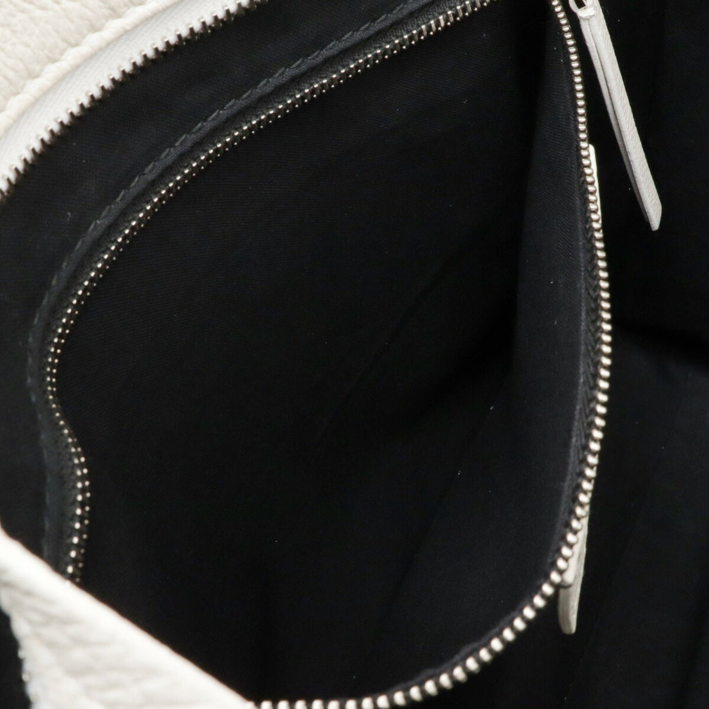 Balenciaga Black Leather Shoulder Bag Tote
