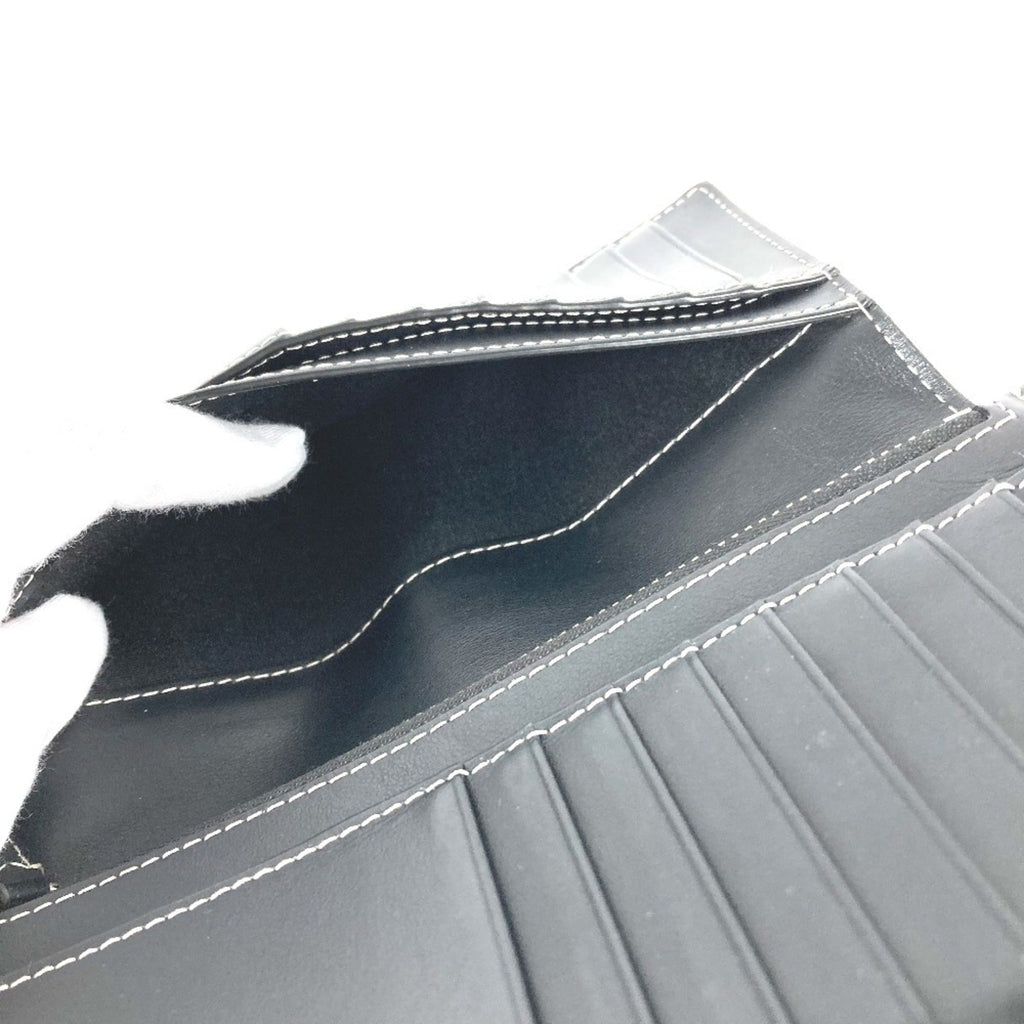 Burberry Brown Pvc Long Wallet (Bi-Fold)
