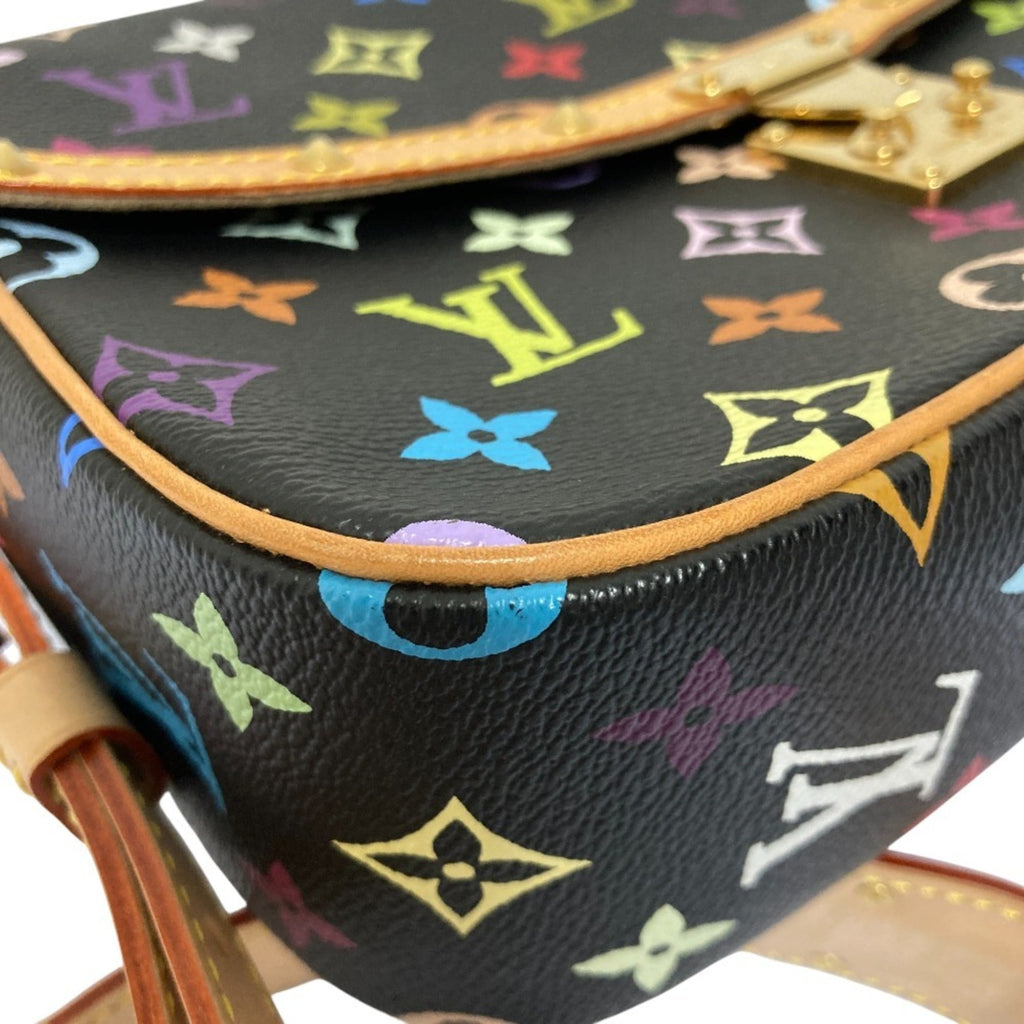 Louis Vuitton Multi-Color Noir Monogram Multicolore Shoulder Bag
