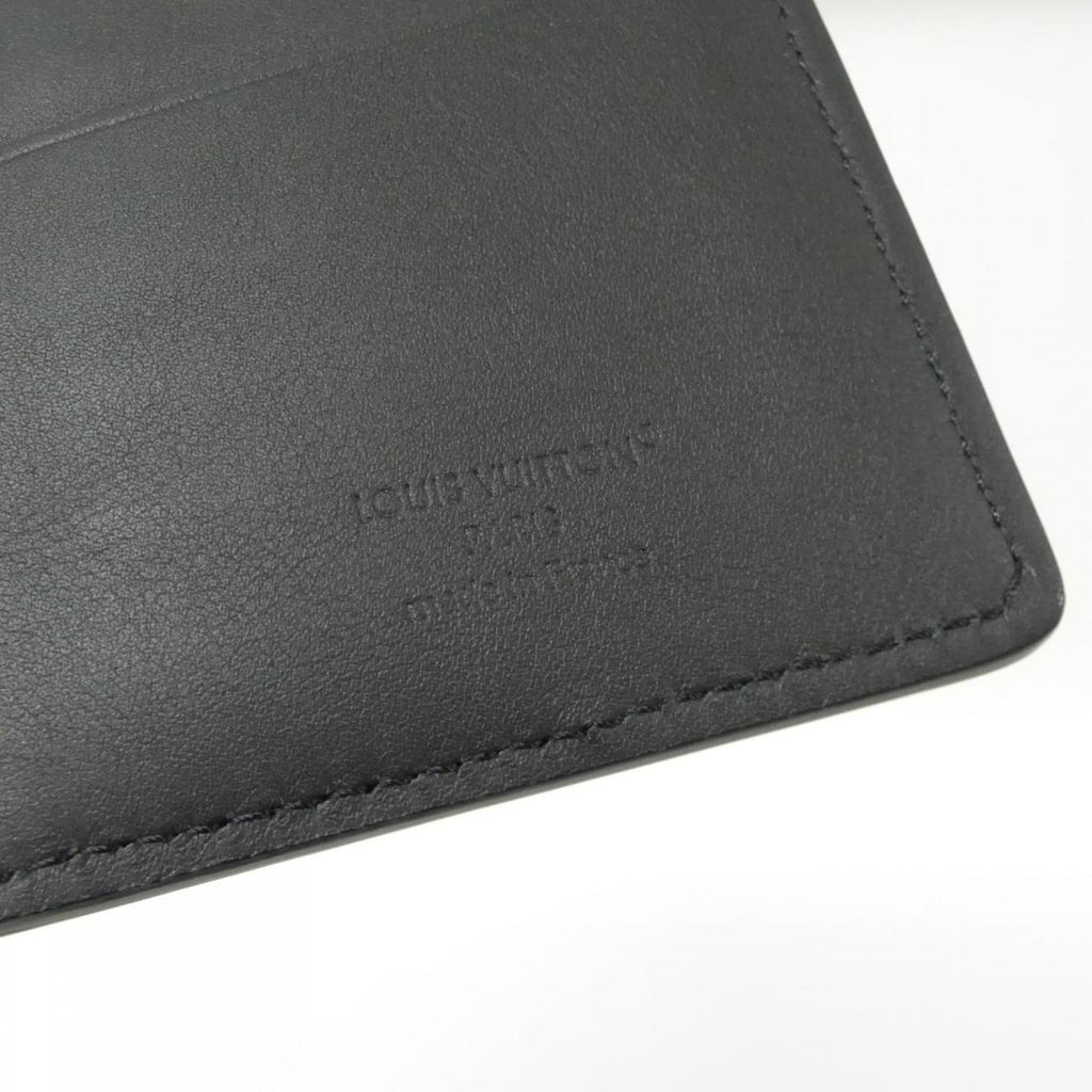 Louis Vuitton Taurillon Black Leather Long Wallet
