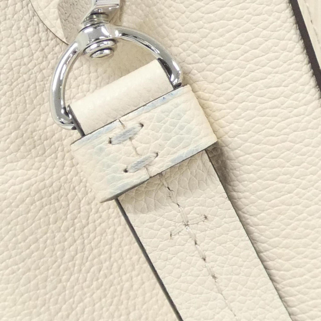 Louis Vuitton Silver Leather Handbag Shoulder Bag