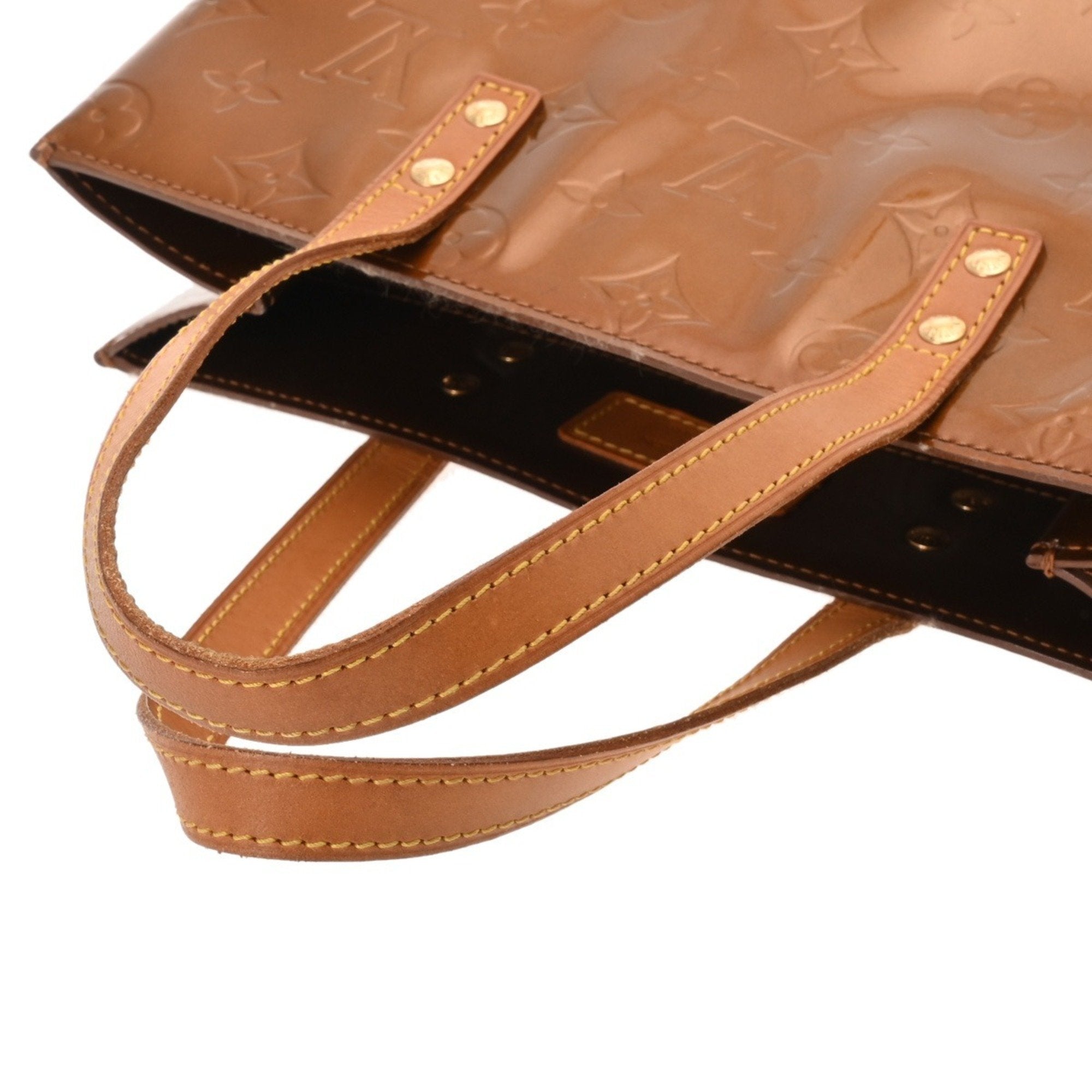 Louis Vuitton Bronze Monogram Vernis Handbag