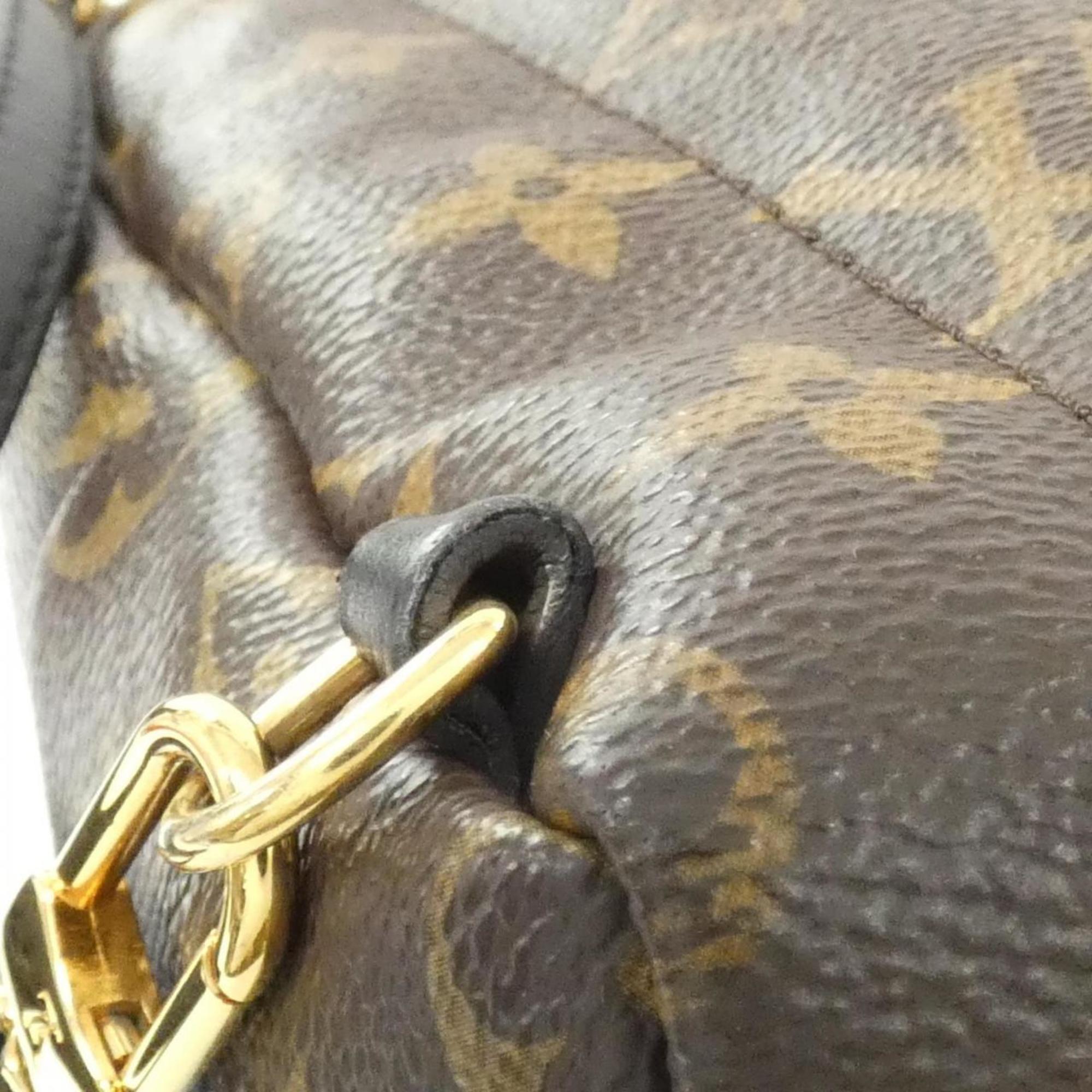 Louis Vuitton Monogram Marron Coated Canvas Backpack