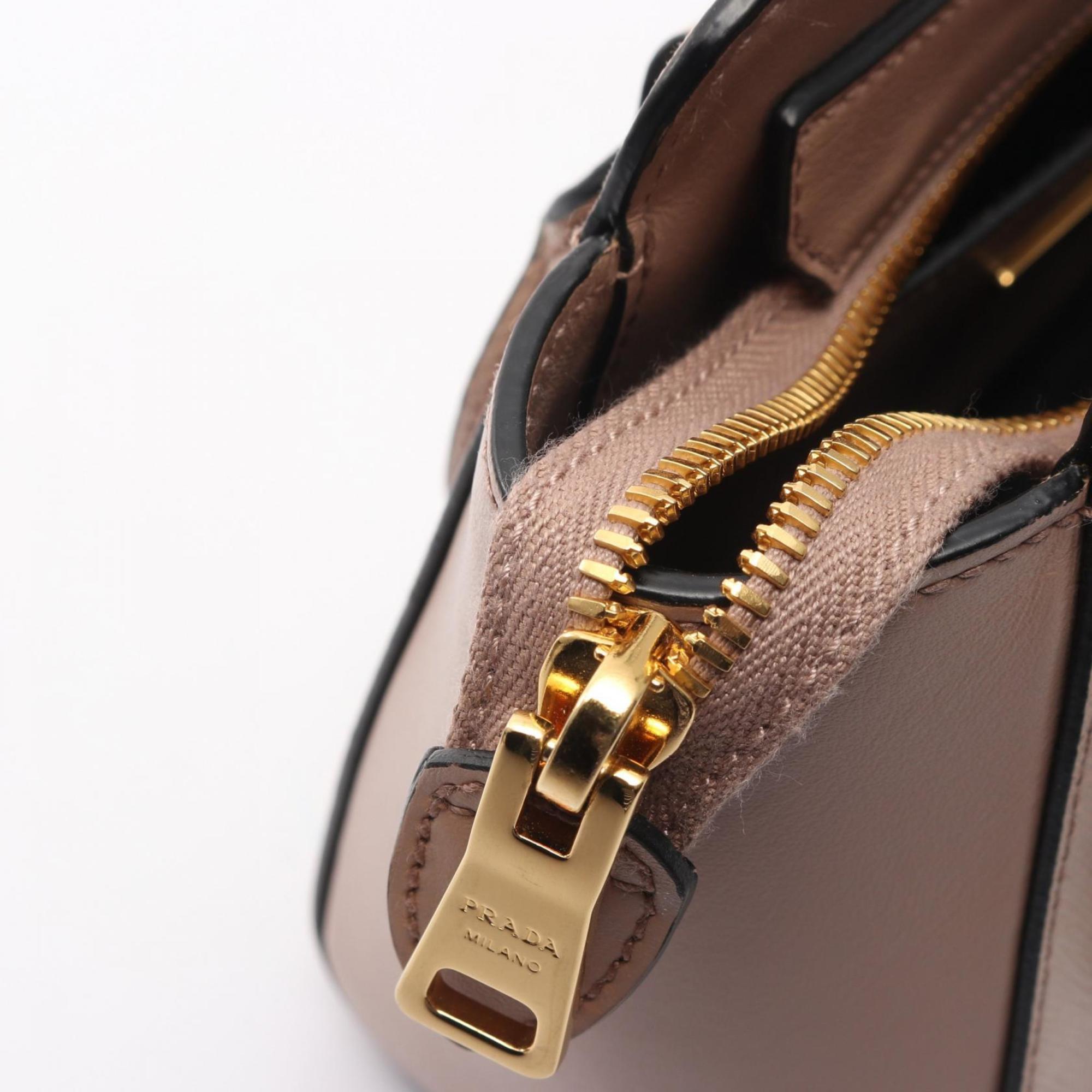 Prada Beige Saffiano Handbag