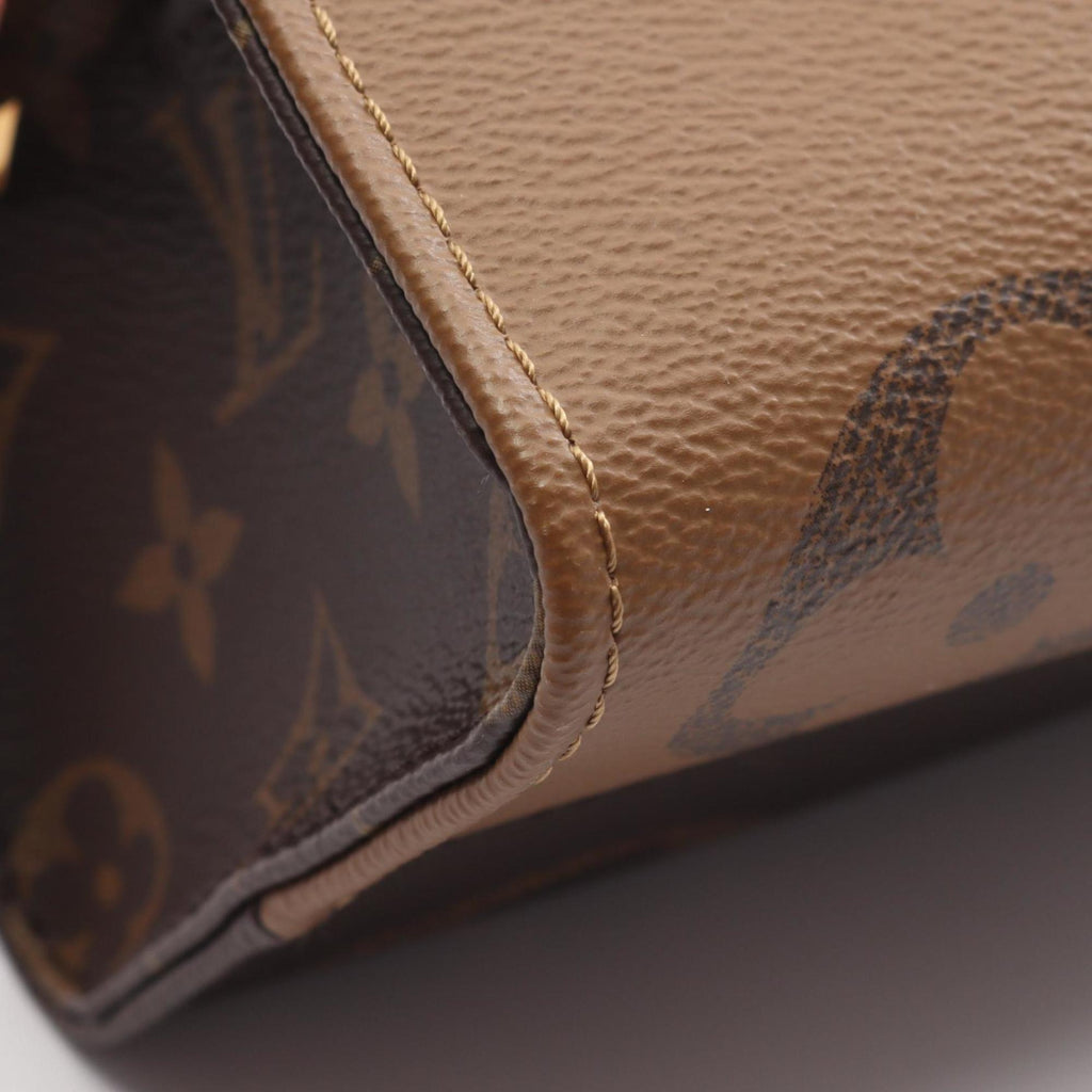 Louis Vuitton Brown Monogram Reverse Coated Canvas Handbag