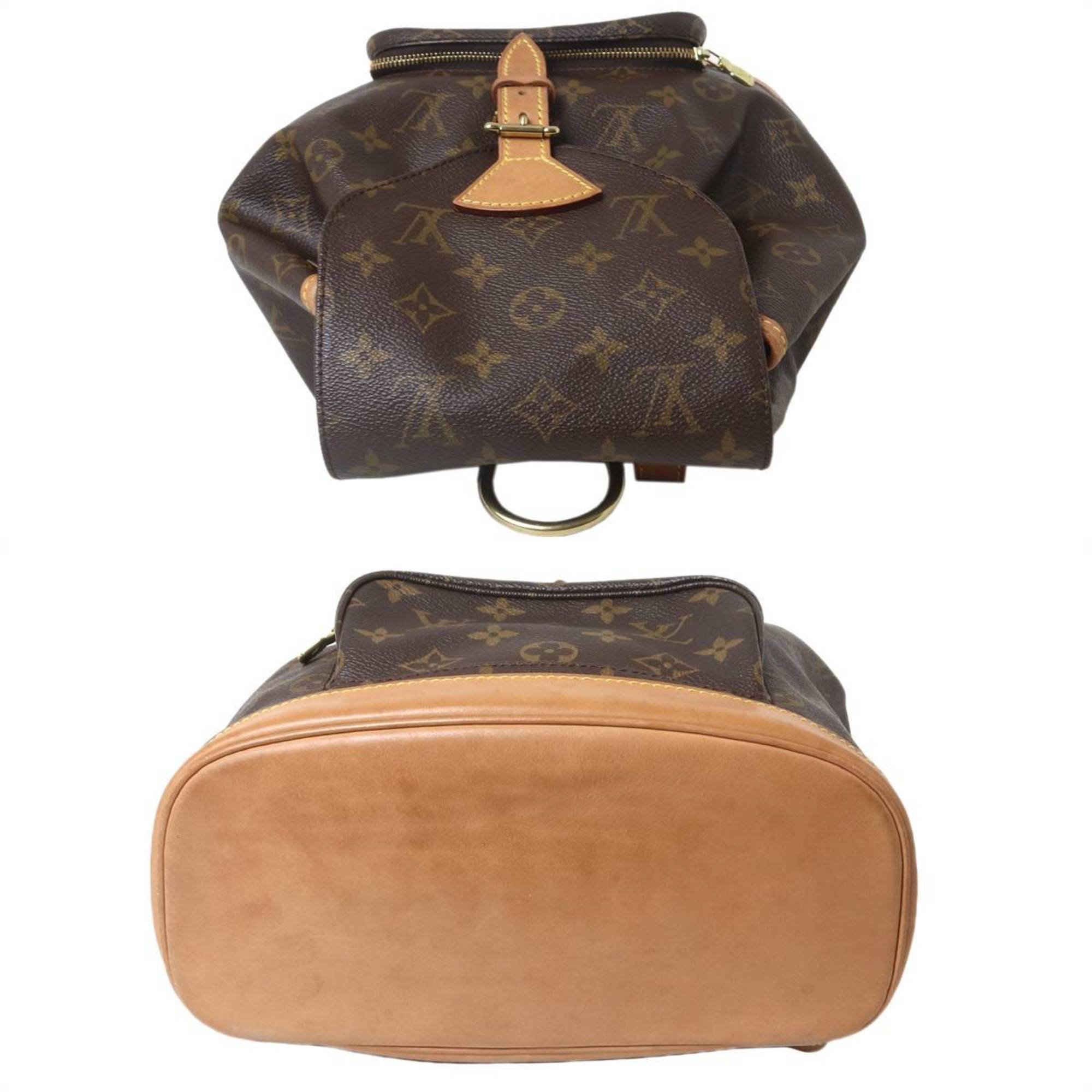 Louis Vuitton Monogram Leather Backpack