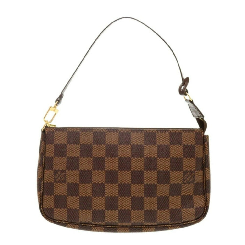 Louis Vuitton Brown Damier Canvas Pochette Pouch