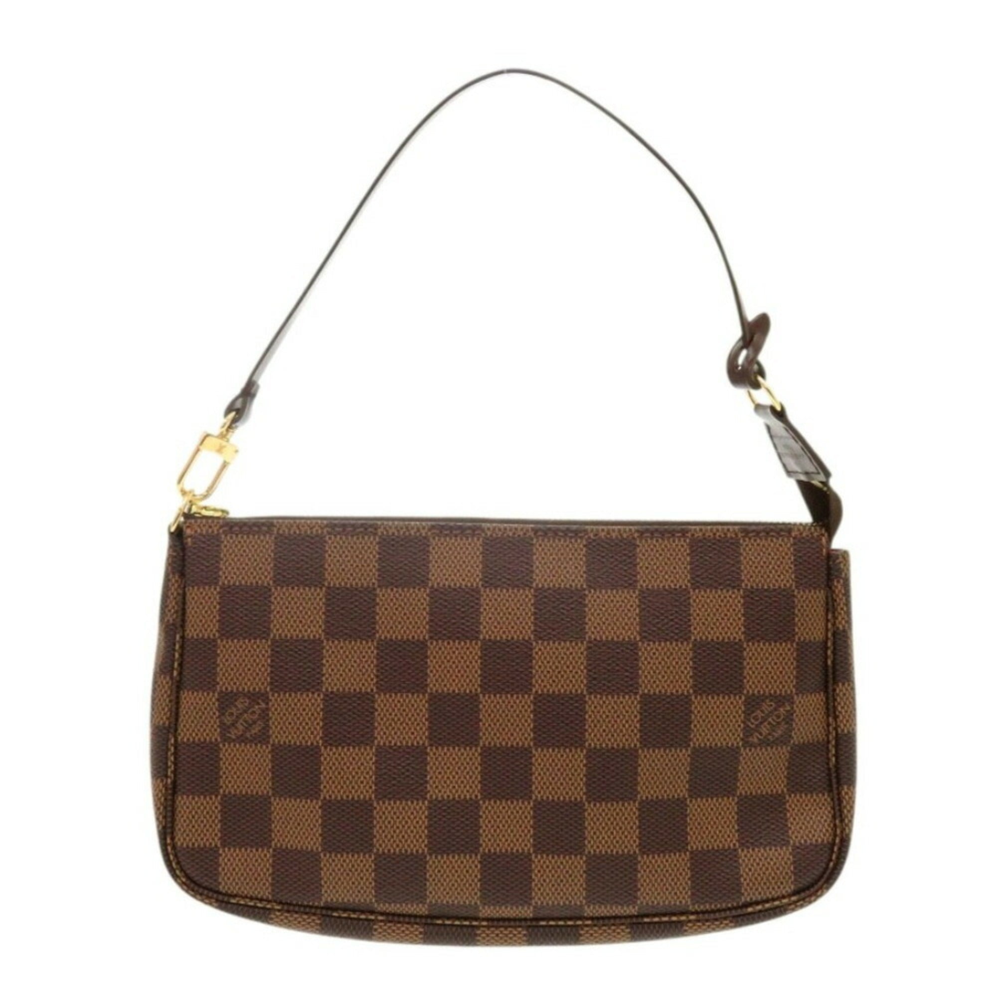 Louis Vuitton Brown Damier Canvas Pochette Pouch
