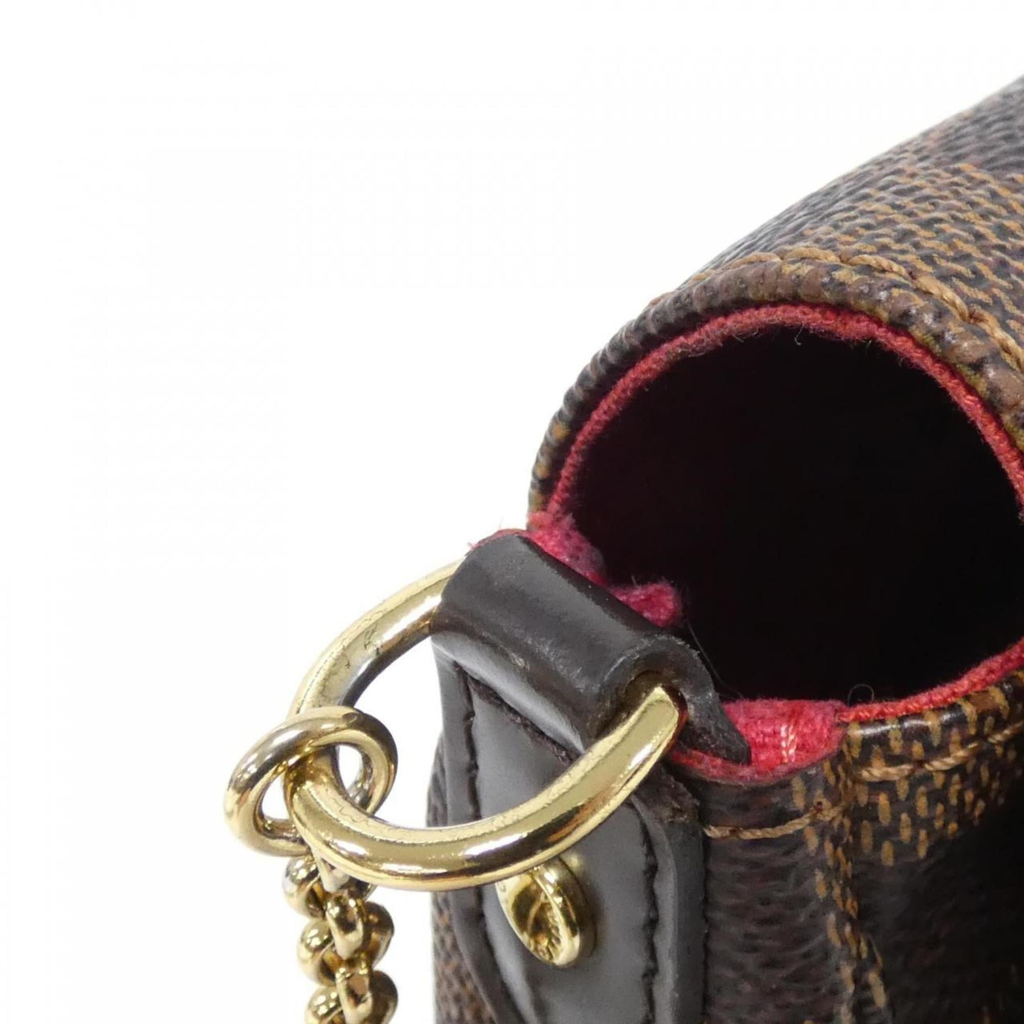 Louis Vuitton Ebene Coated Canvas Shoulder Bag
