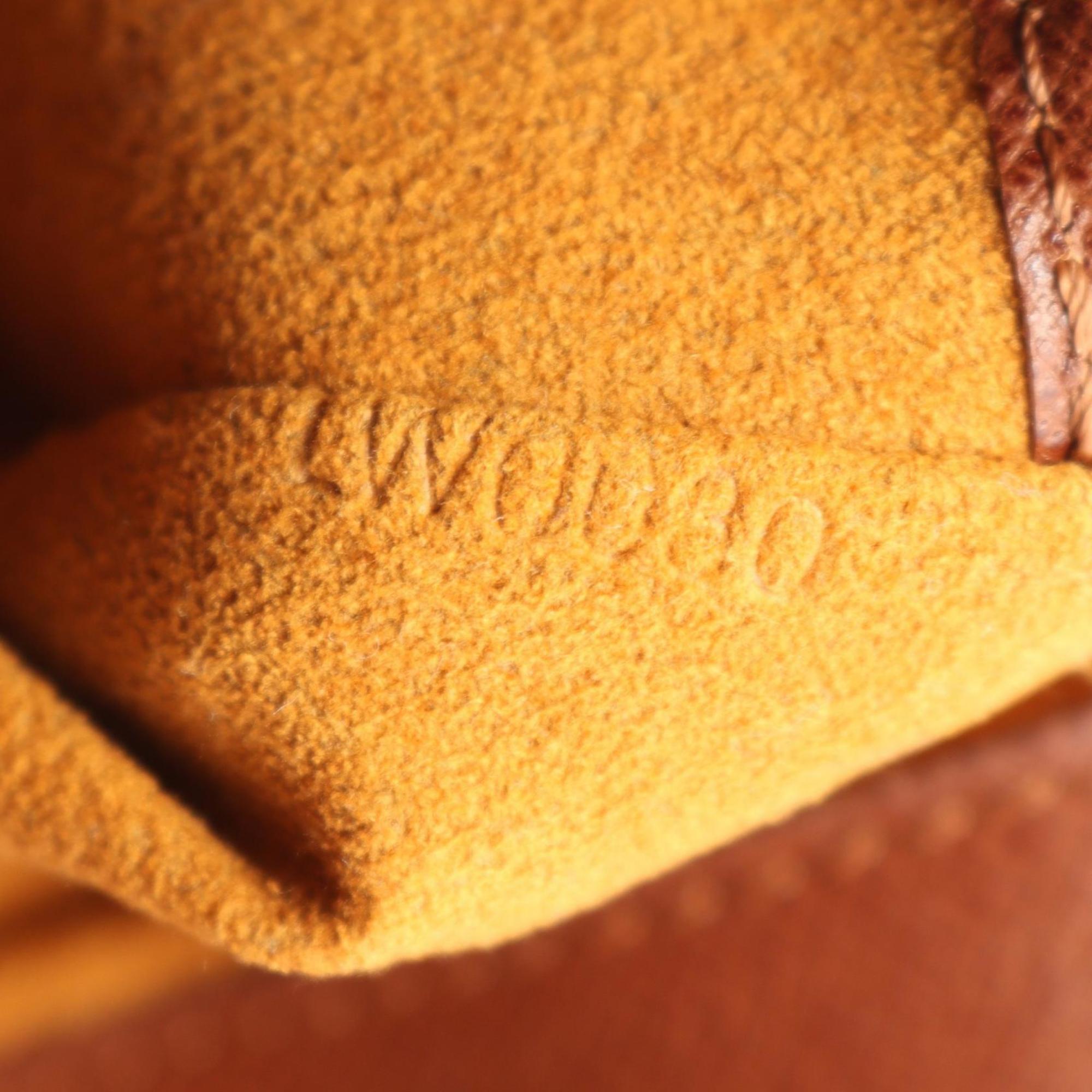 Louis Vuitton Brown Monogram Coated Canvas Shoulder Bag