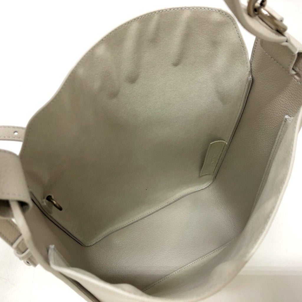 Balenciaga White Leather Shoulder