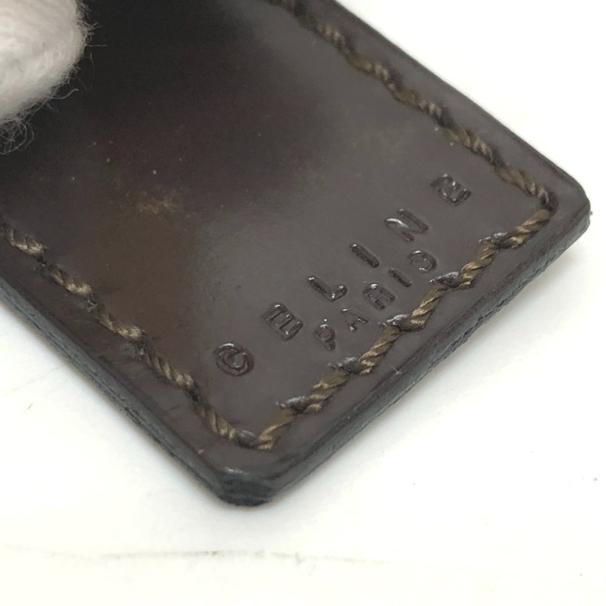 Celine Brown Leather Pouch