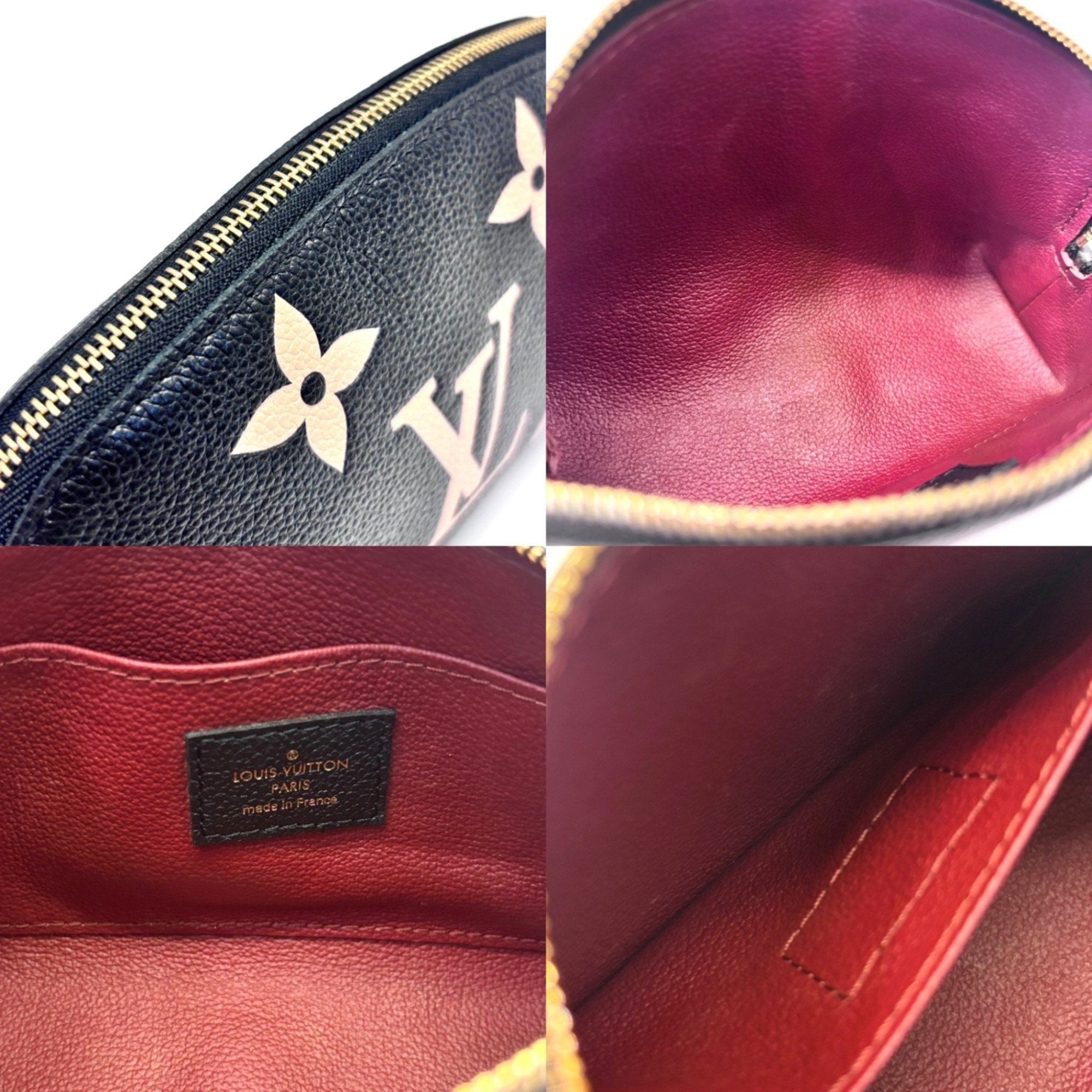 Louis Vuitton Monogram Empreinte Bicolor Monogram Empreinte Pochette Pouch