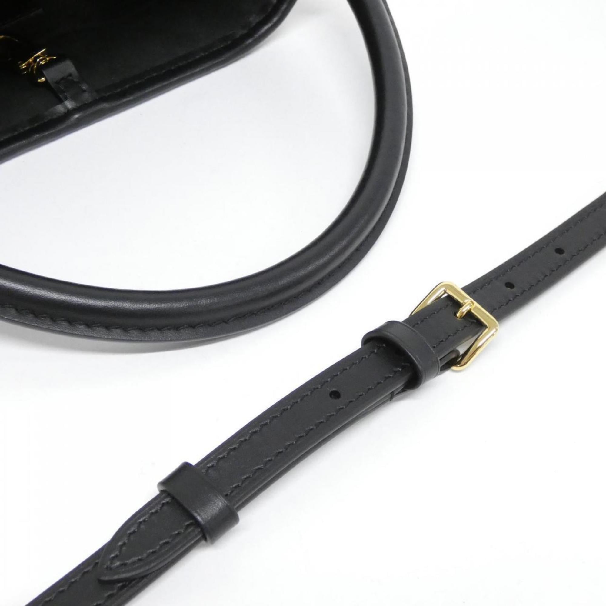 Louis Vuitton Black Raffia Handbag