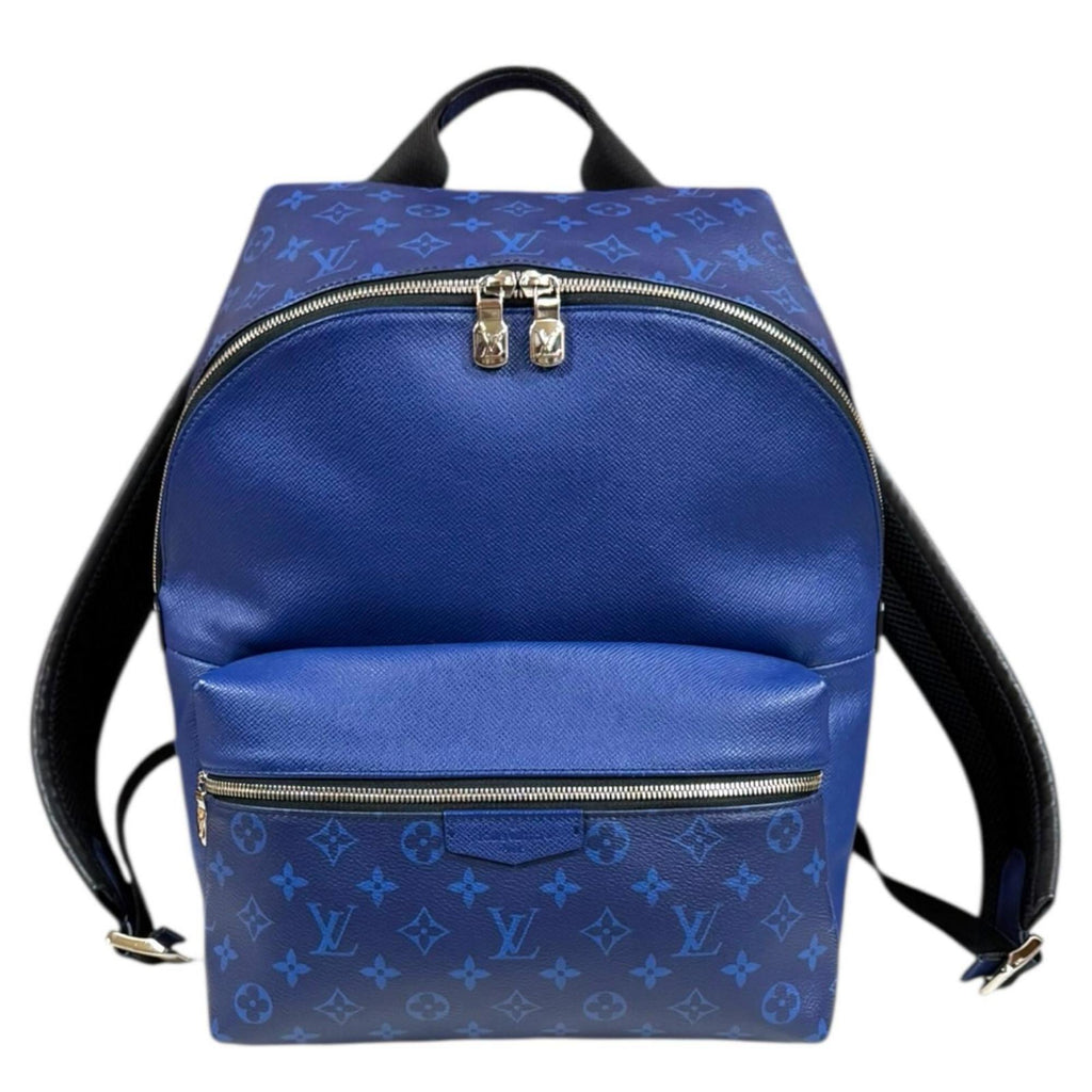 Louis Vuitton Taigarama Blue Taiga Leather Backpack