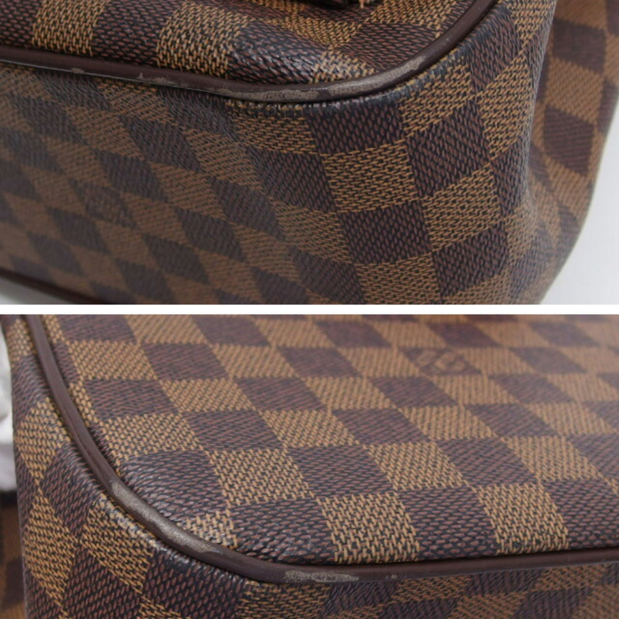 Louis Vuitton Damier Brown Damier Canvas Dark Brown Galle Damier Canvas Handbag Shoulder Bag Tote Bag