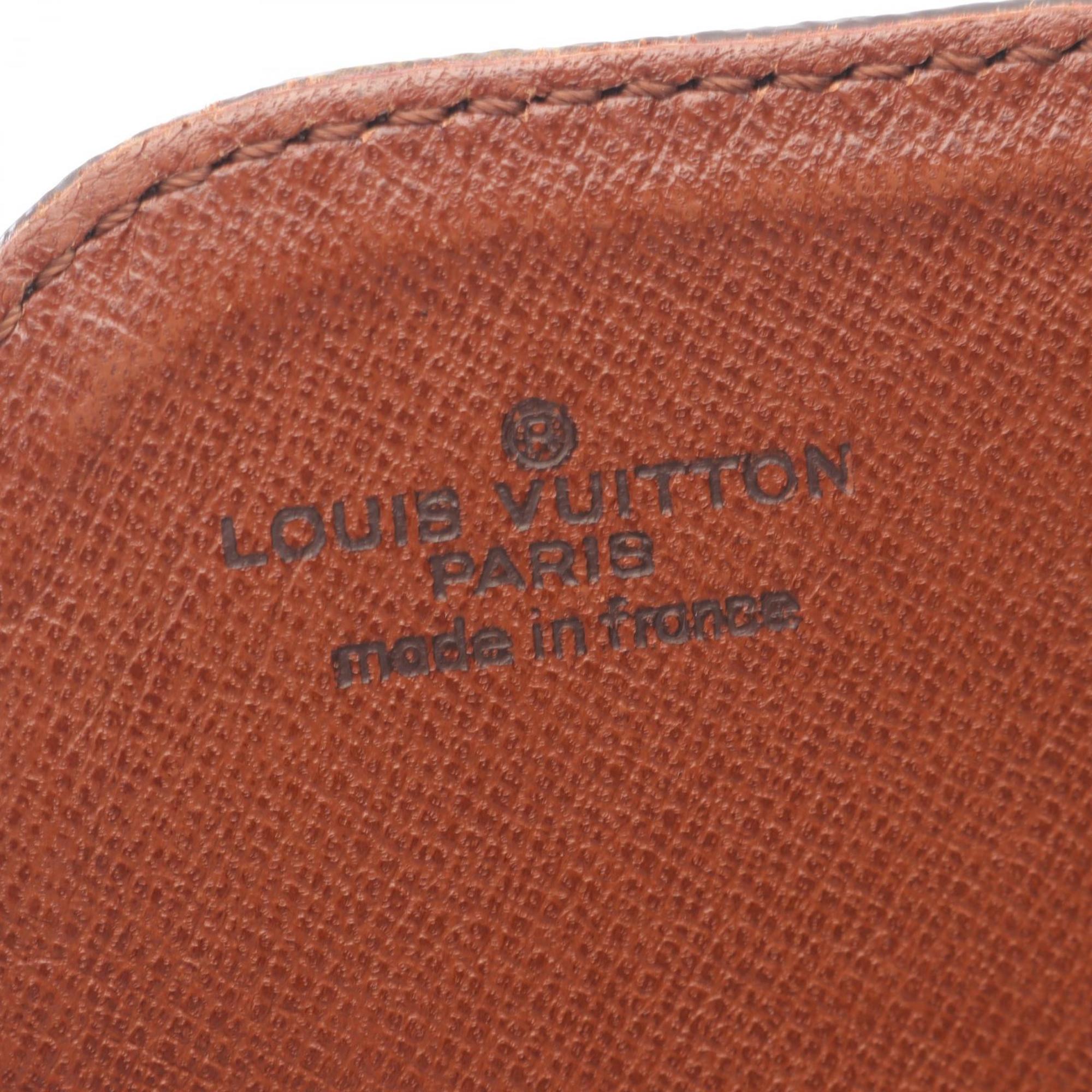 Louis Vuitton Brown Coated Canvas Pvc Leather Shoulder Bag