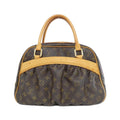 Louis Vuitton Marron Coated Canvas Handbag