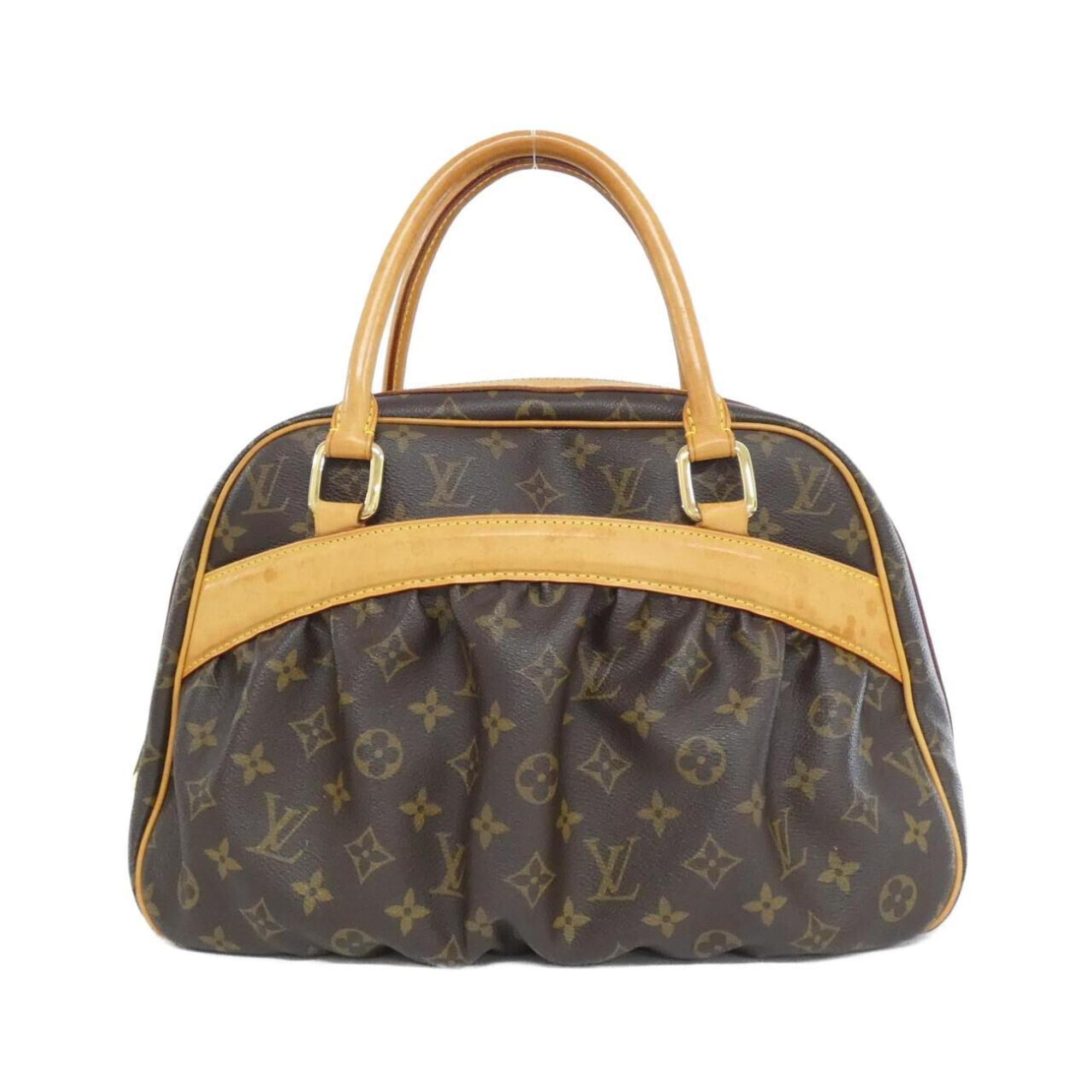 Louis Vuitton Marron Coated Canvas Handbag