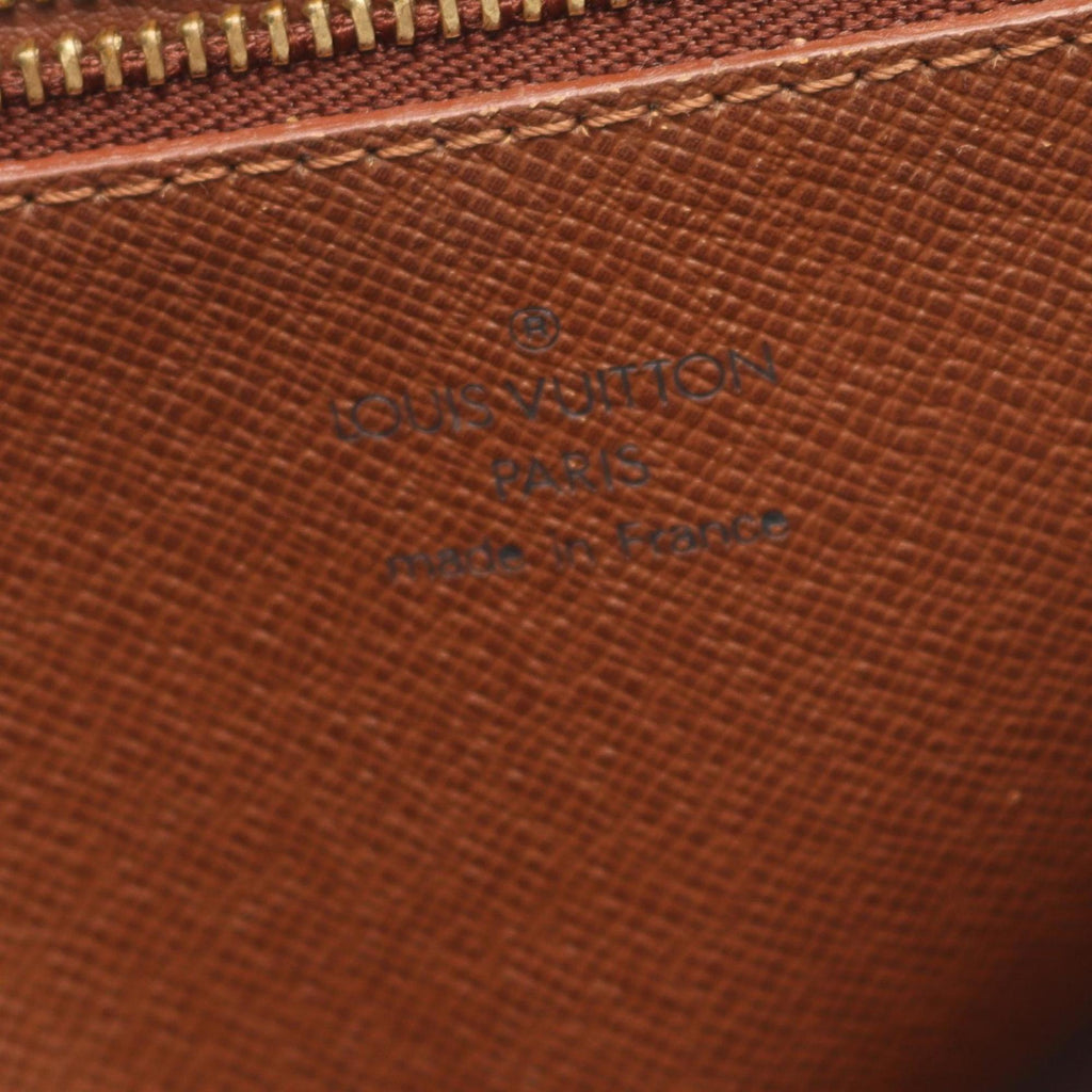 Louis Vuitton Brown Coated Canvas Pvc Monogram Leather Shoulder Bag