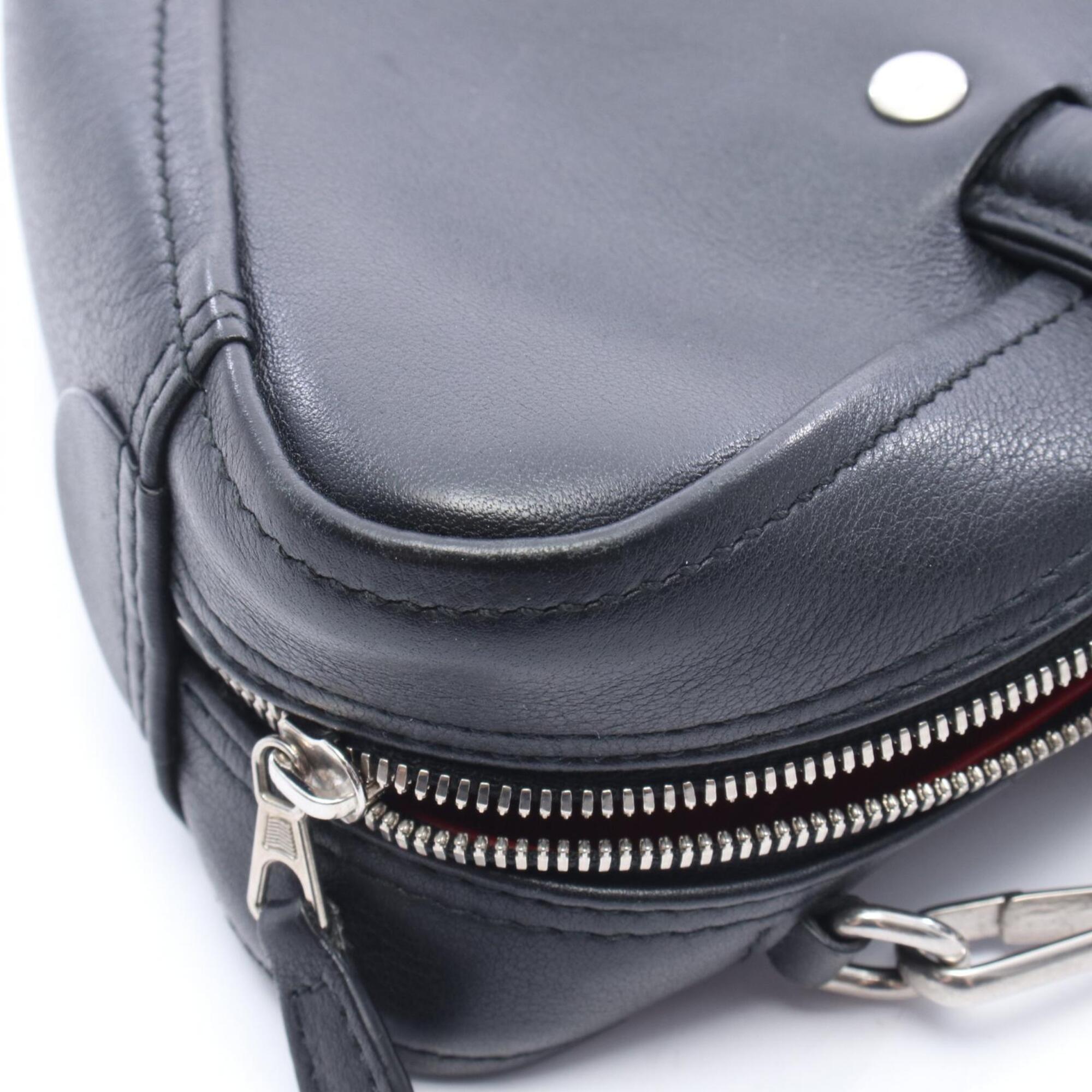 Balenciaga Black Leather Hand
