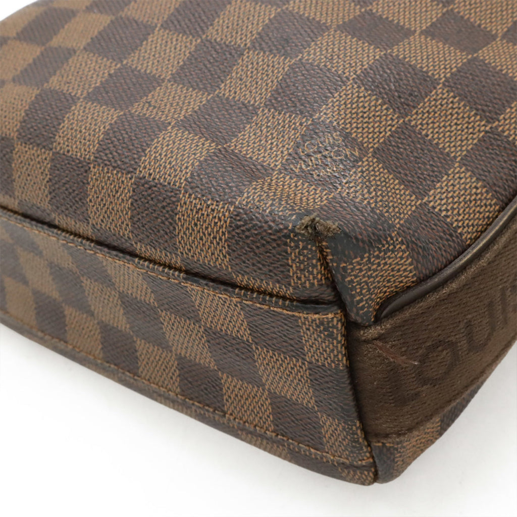 Louis Vuitton Brown Pvc Shoulder Bag