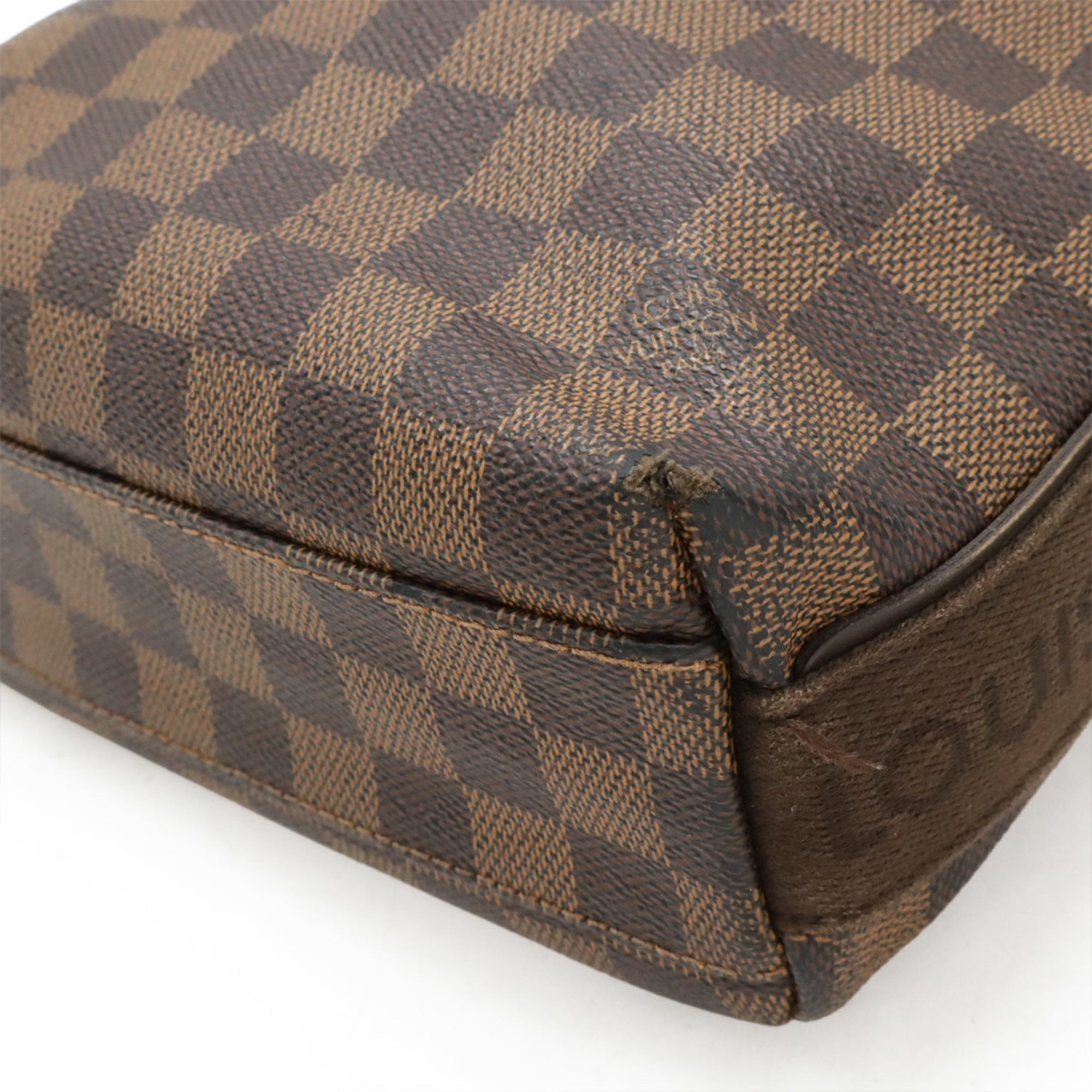 Louis Vuitton Brown Pvc Shoulder Bag