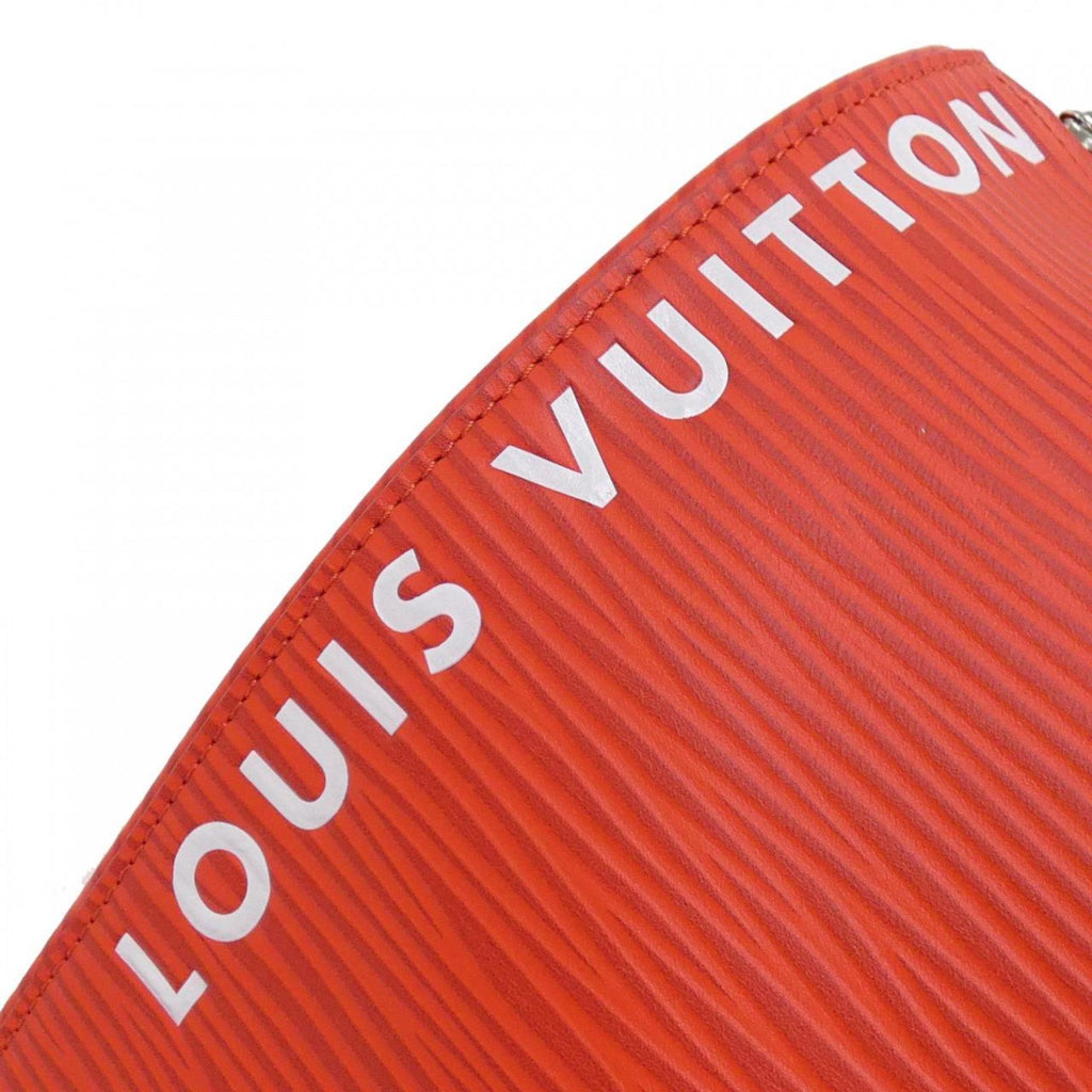 Louis Vuitton Epi Red Color Vermilion Leather Handbag
