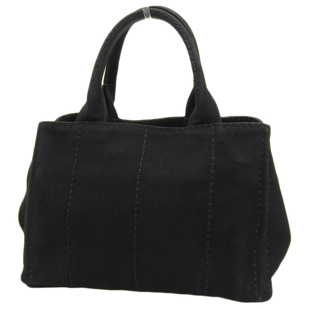 Prada Black Canvas Handbag