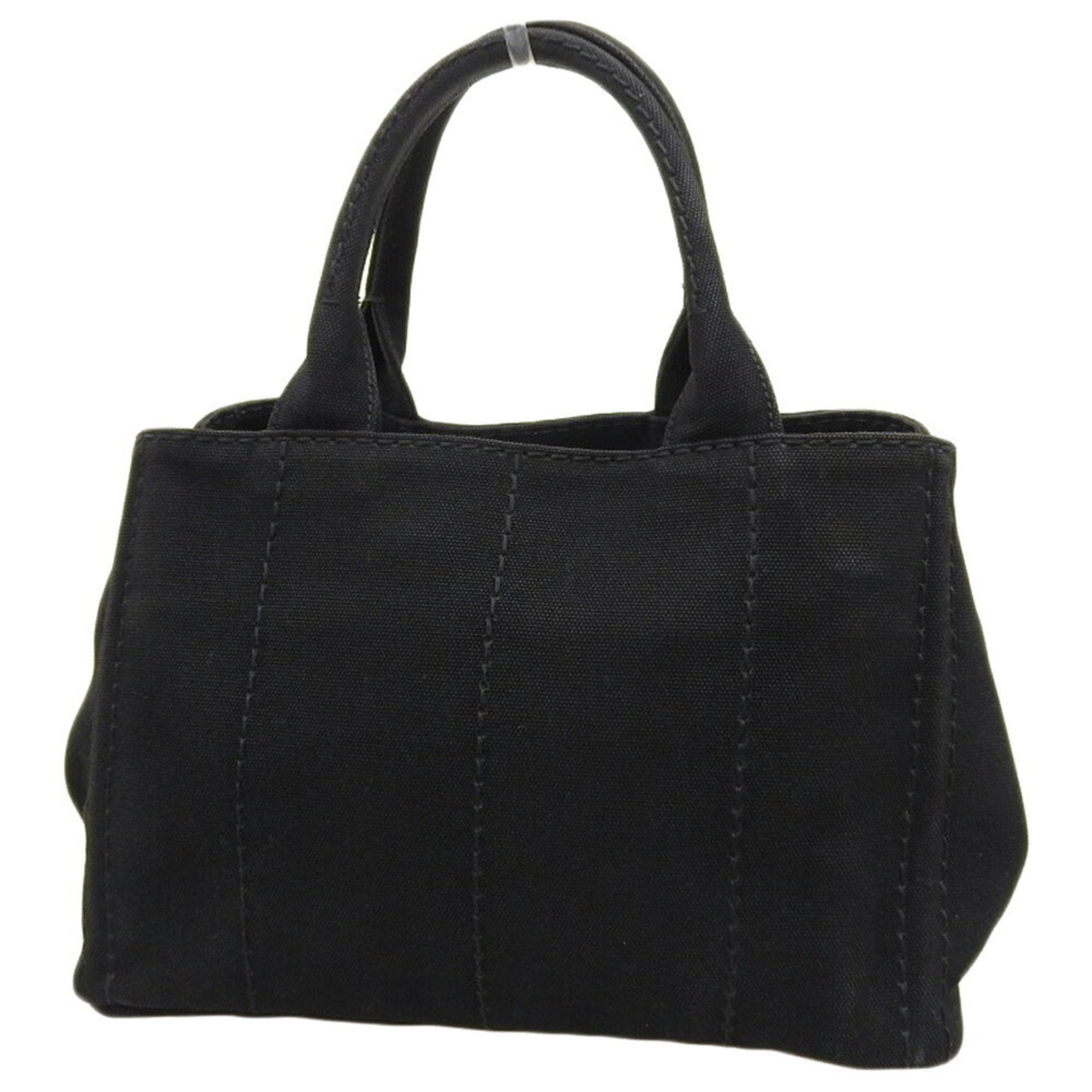 Prada Black Canvas Handbag
